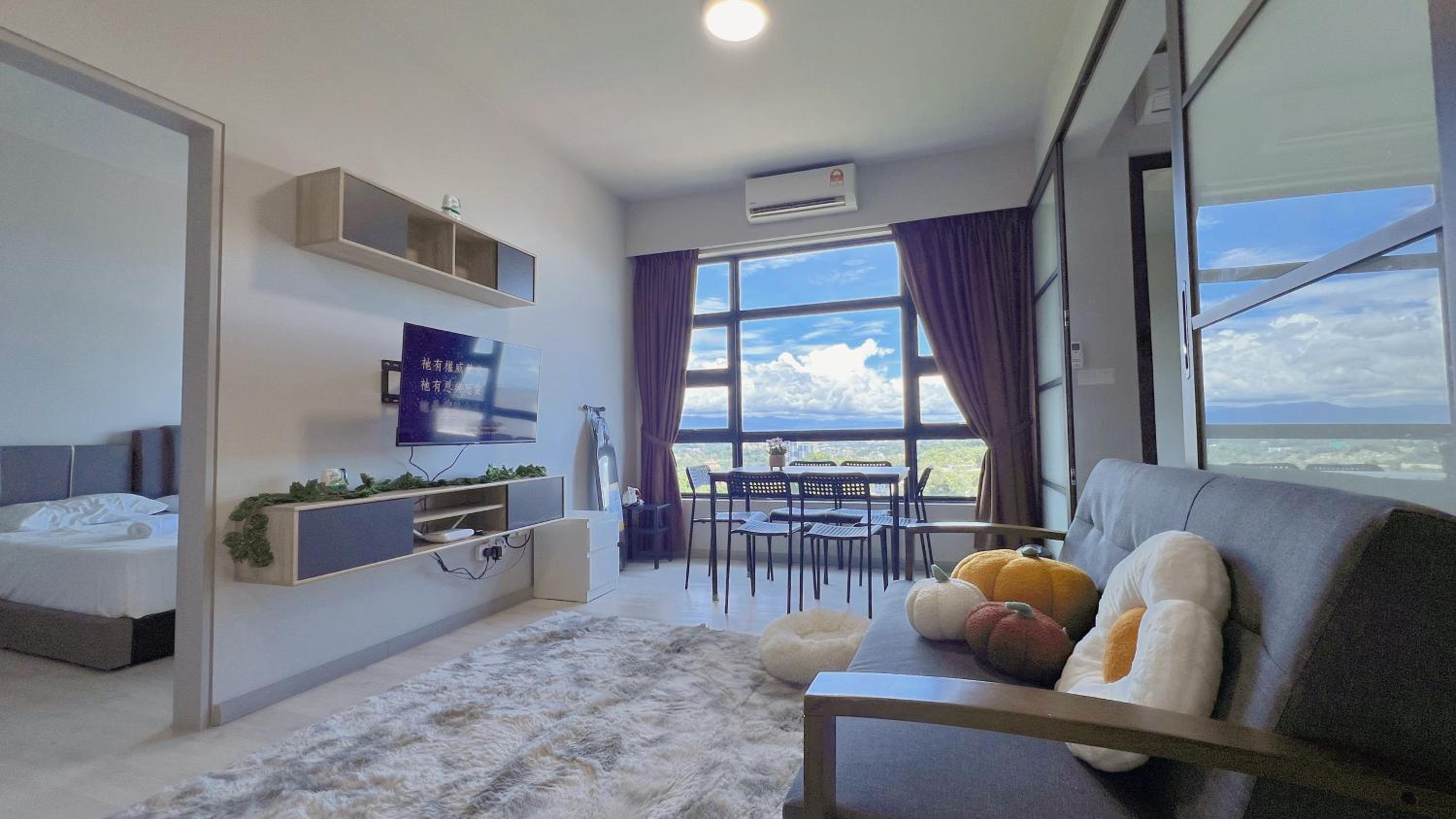 JQ Jesselton Quay Little Angel Homestay New CitySeaview LV29 Netflix 6pax photo 8