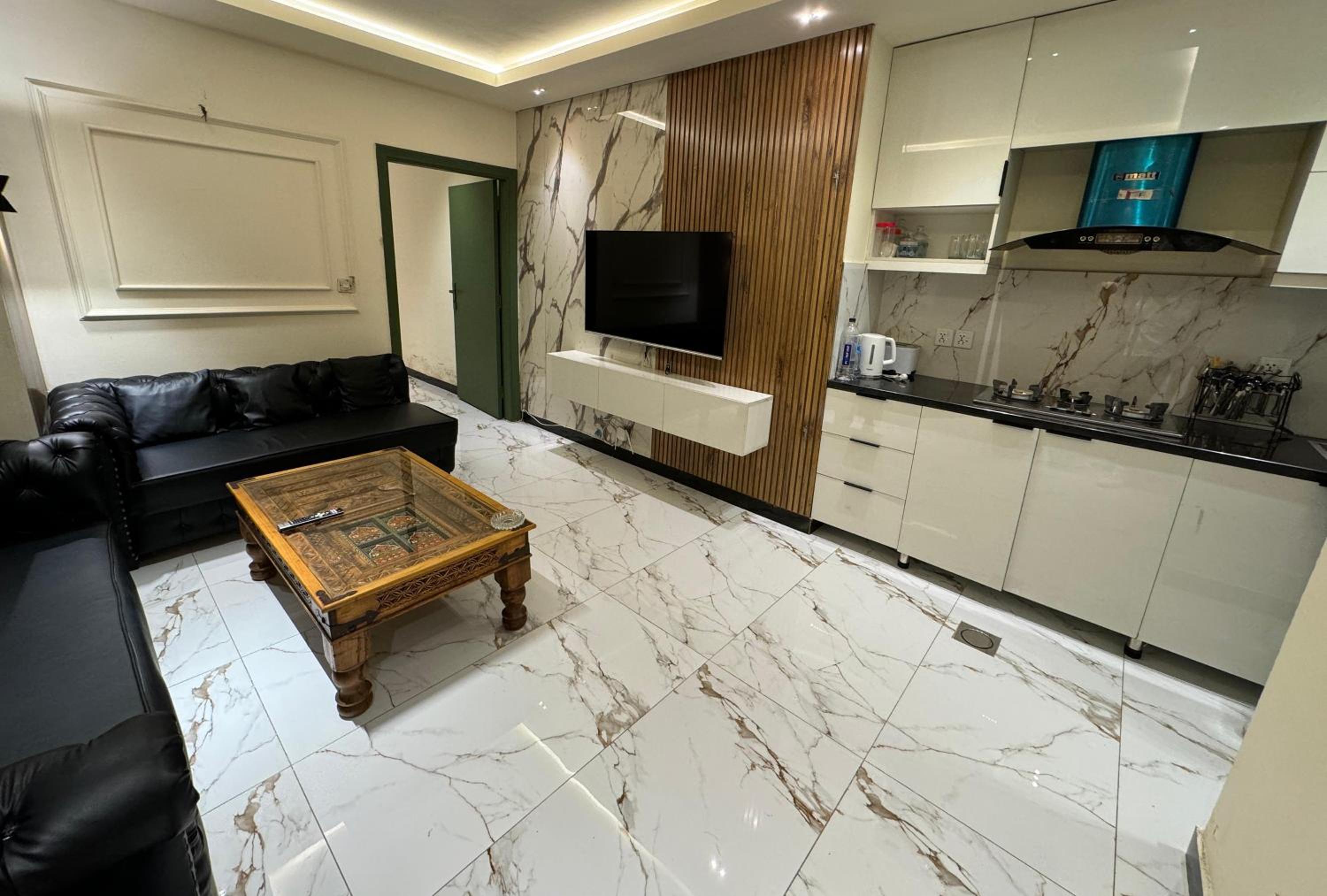 Modern One-Bed Apartment in F-11 view 5