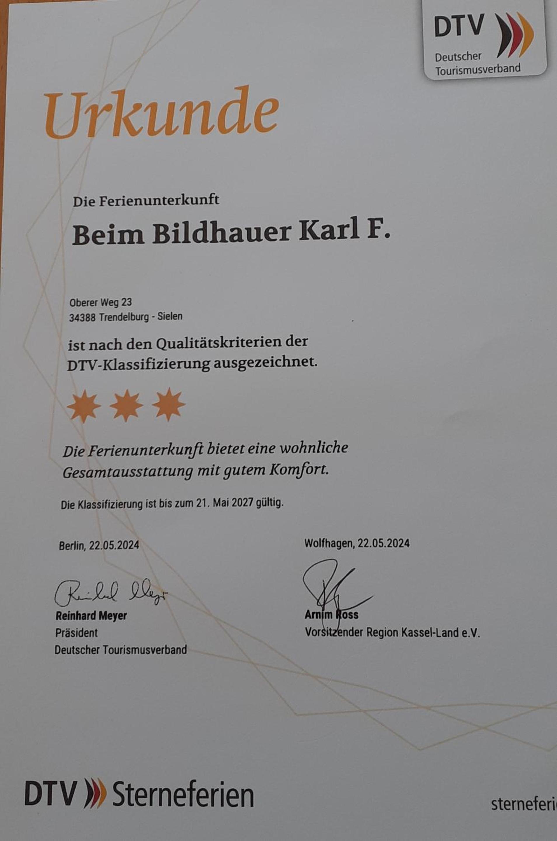 Beim Bildhauer Karl F