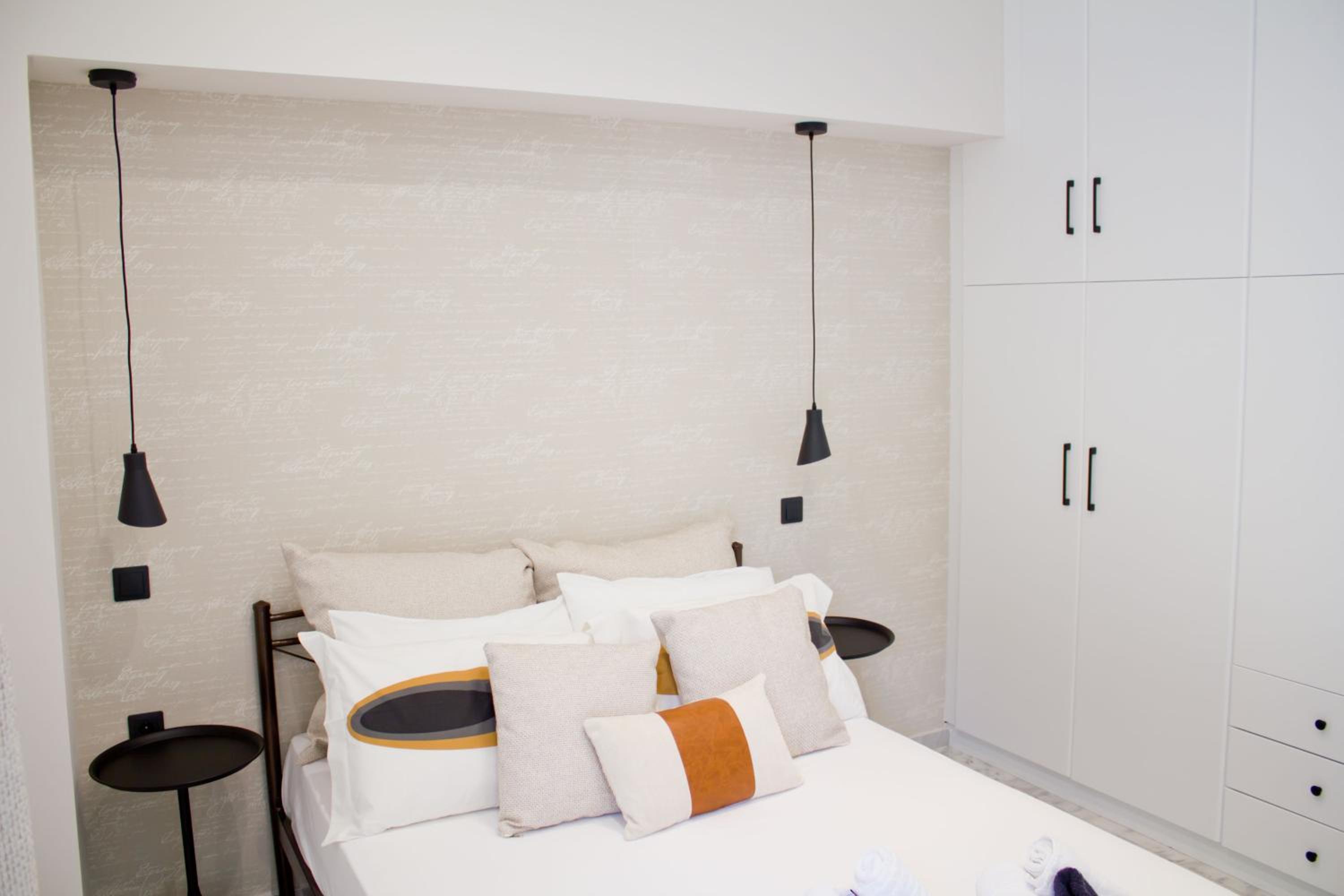 Ermis Mini Suite 01 en Chalkida — bedroom
