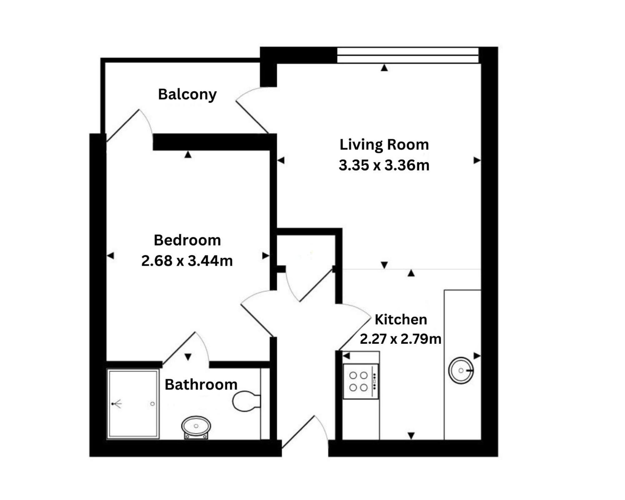 1 Bedroom City Centre Apartment Near The University & Bodleian Library - By Spencer & Jackson Short Lets & Serviced Accommodation Oxford view 5