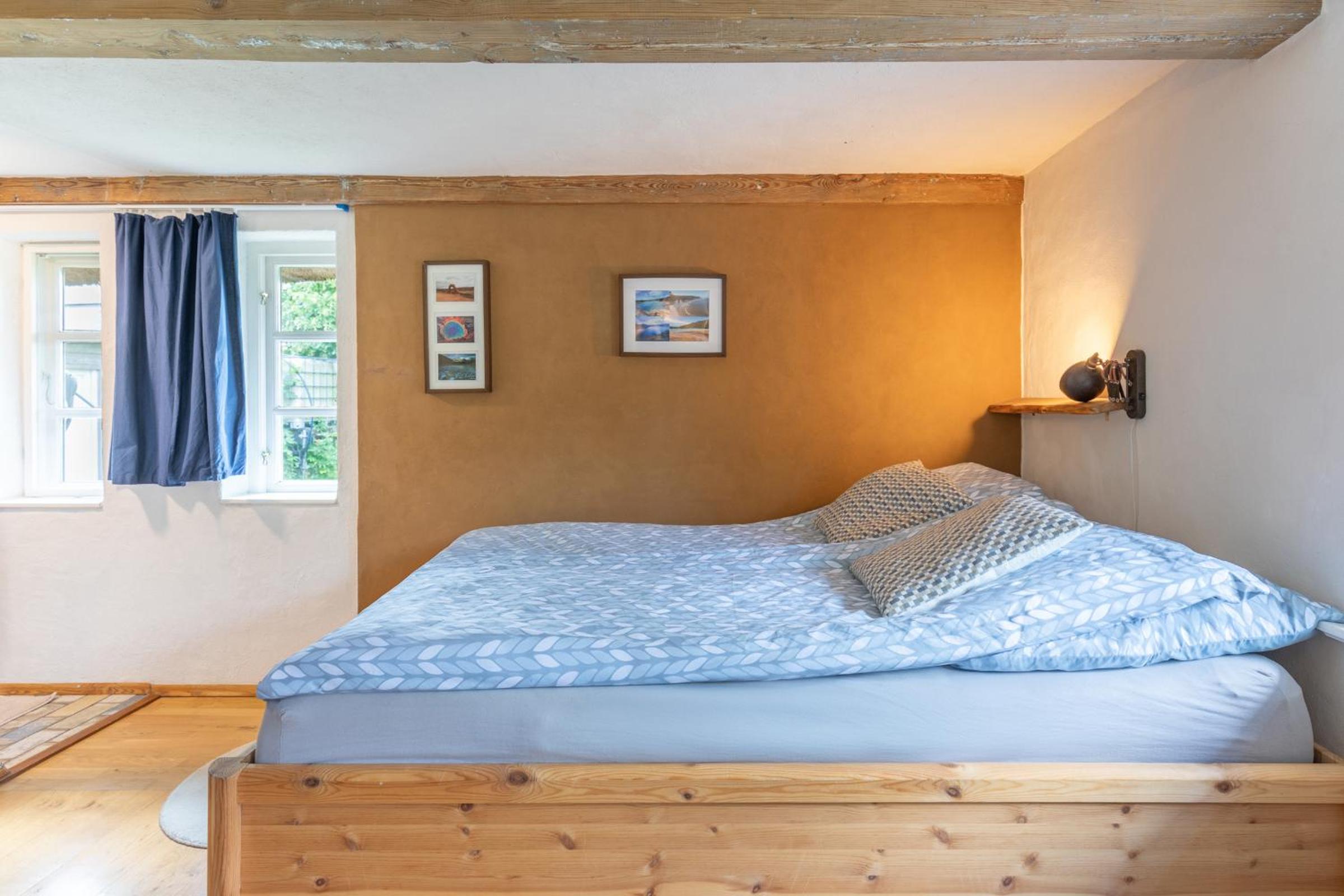 Reetdachhaus an der Wehle