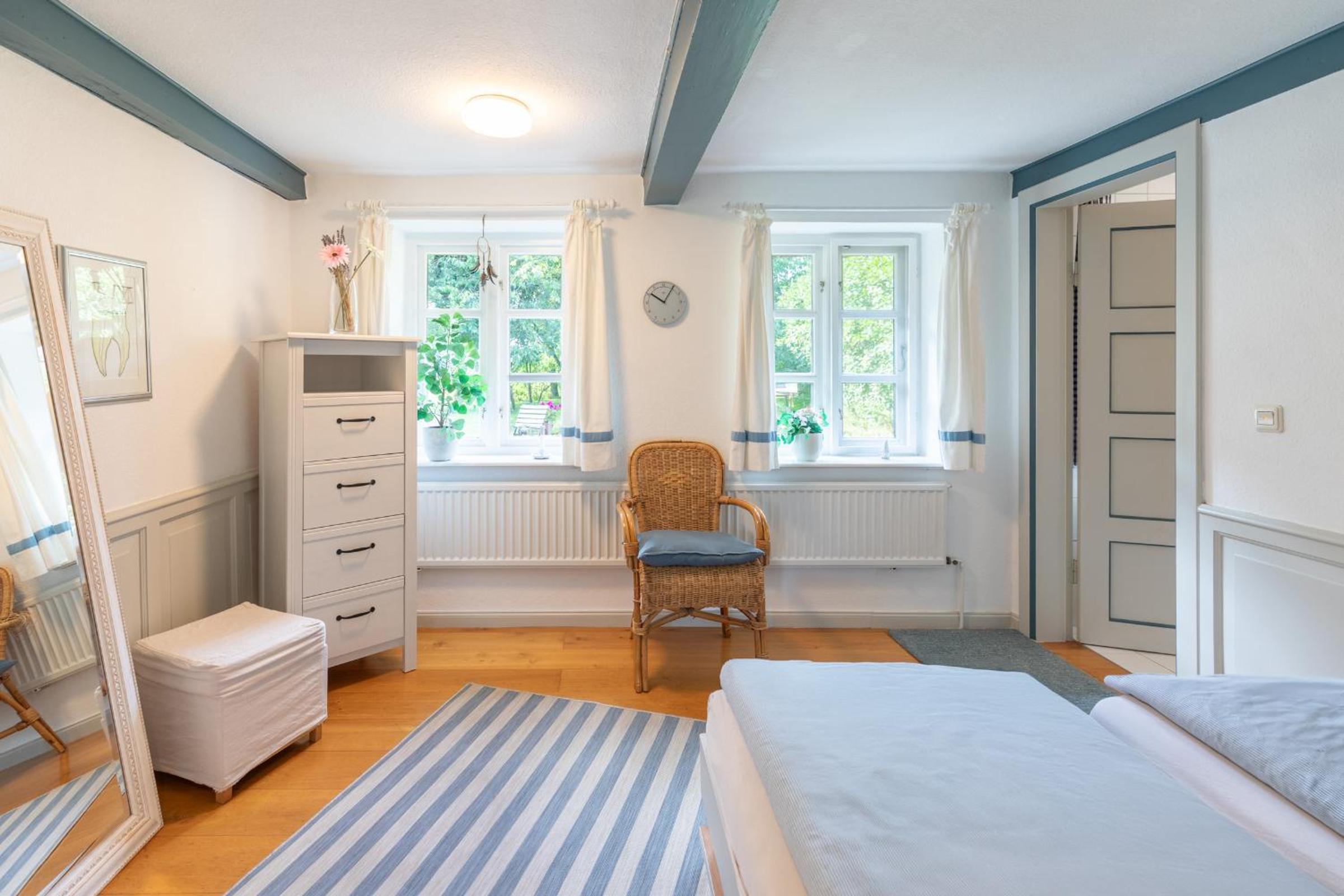 Reetdachhaus an der Wehle