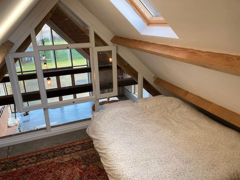 Schuurloft Hof ten Bogaerde met biozwembad, veldzicht & uilennest