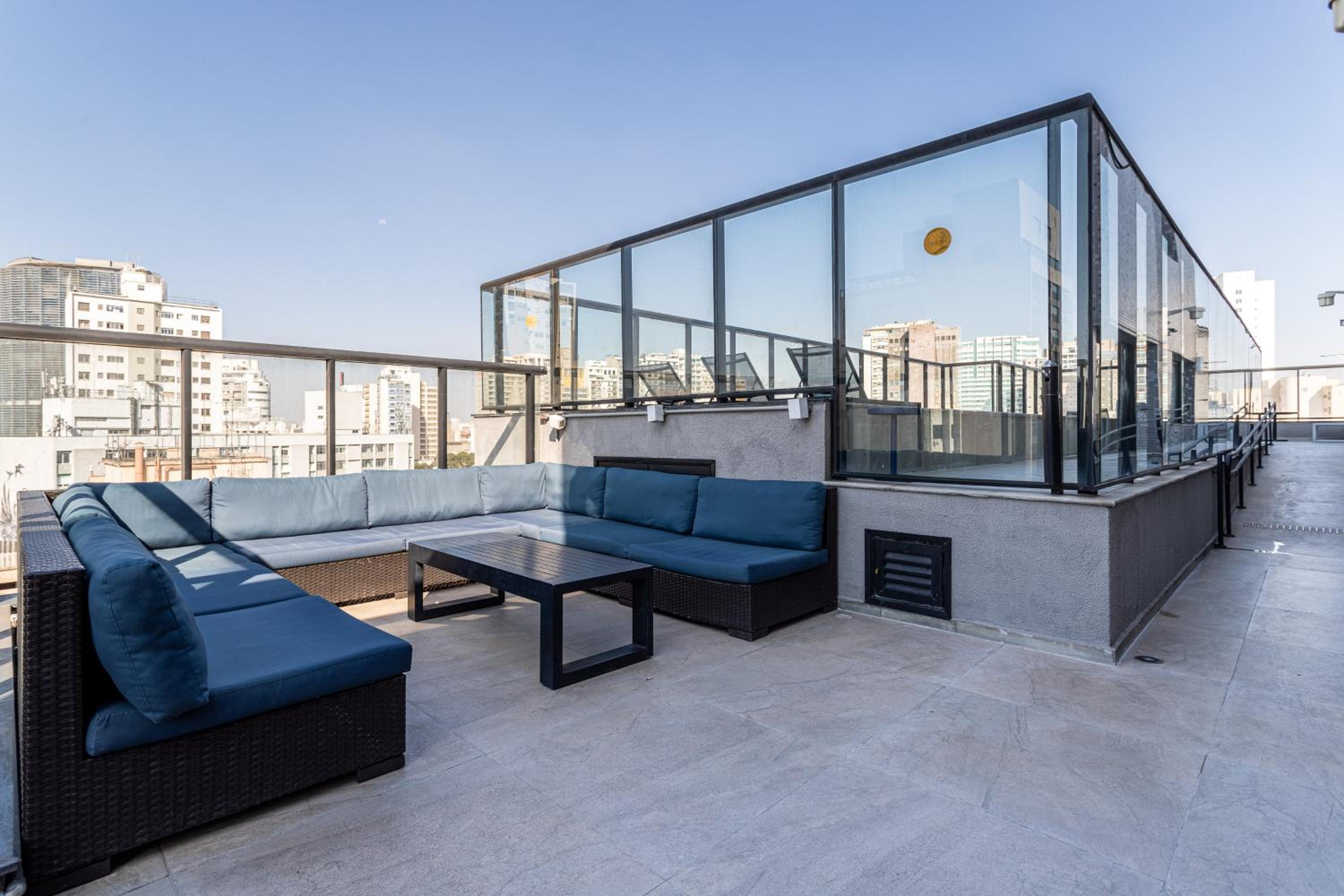 Share Consolação by Viva - Prédio completo na Consolação com piscina no rooftop próx ao Mackenzie