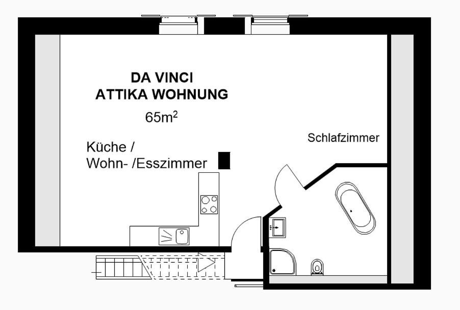 Exklusive Penthouse Wohnung, nahe zur Schweiz DA VINCI