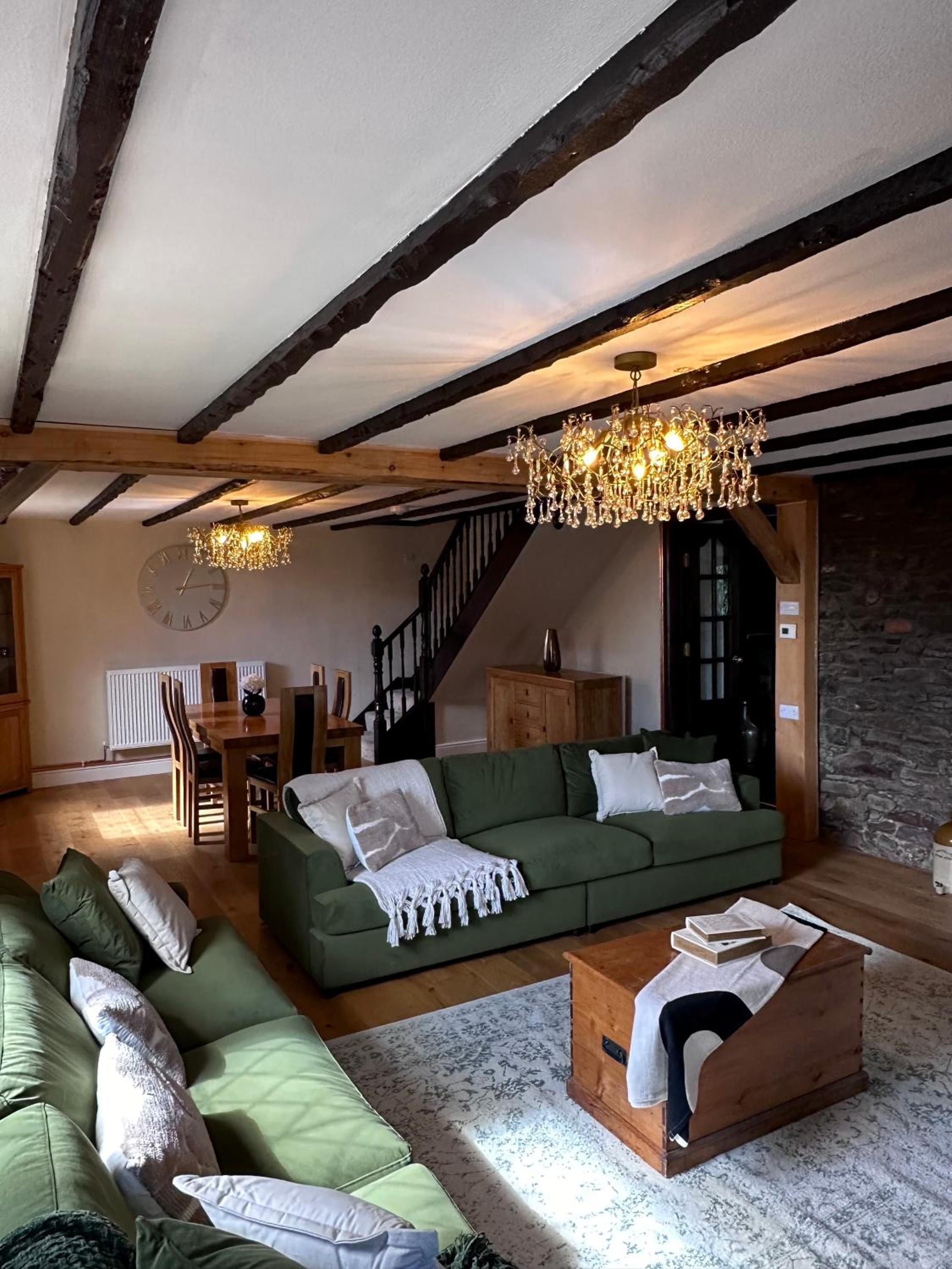 Luxe Farmhouse Getaway in Carmarthenshire