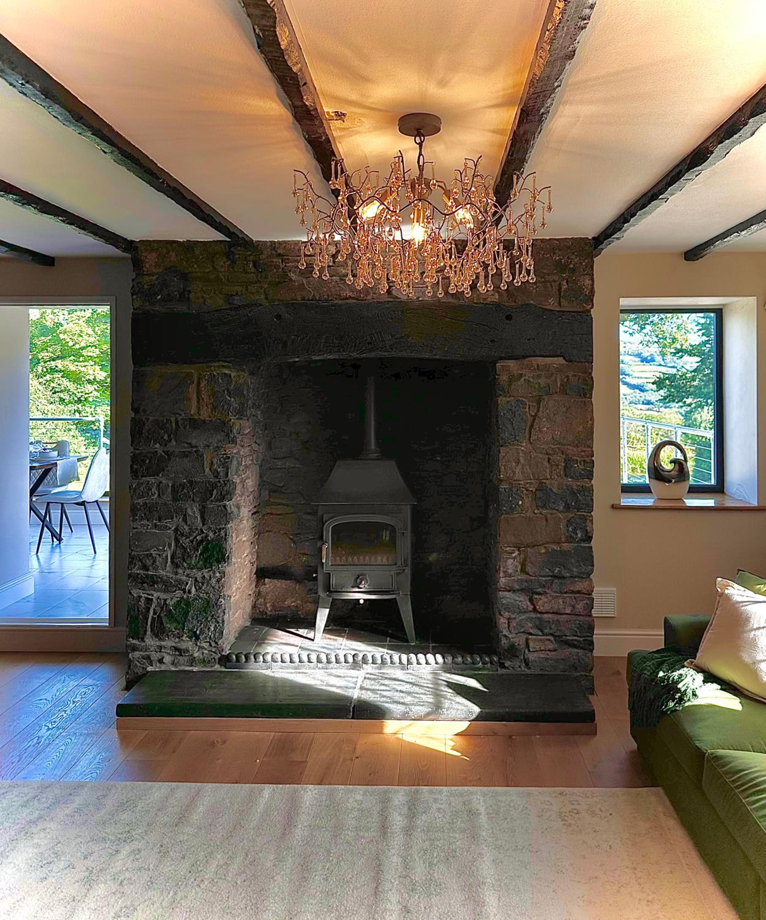 Luxe Farmhouse Getaway in Carmarthenshire