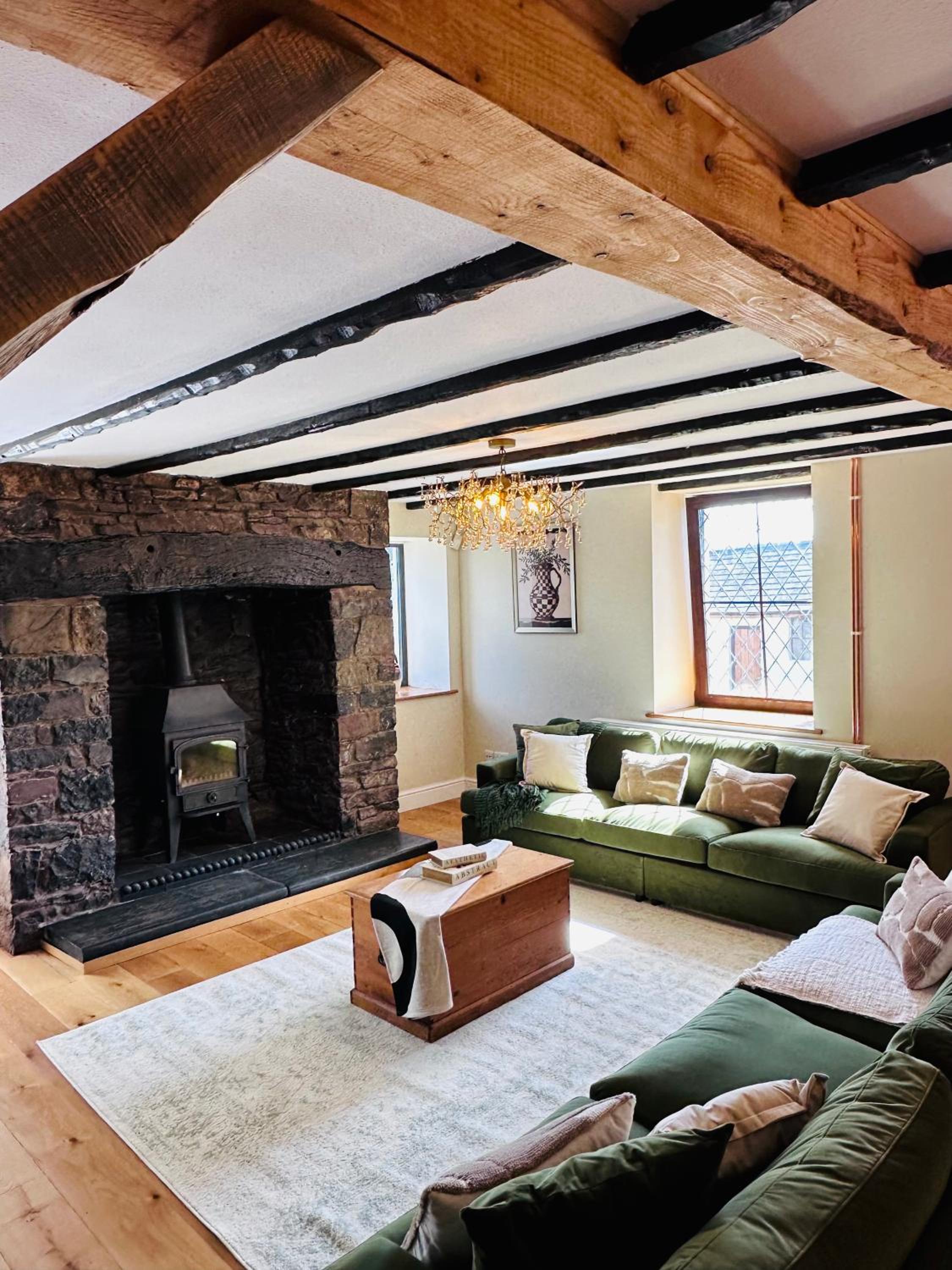Luxe Farmhouse Getaway in Carmarthenshire
