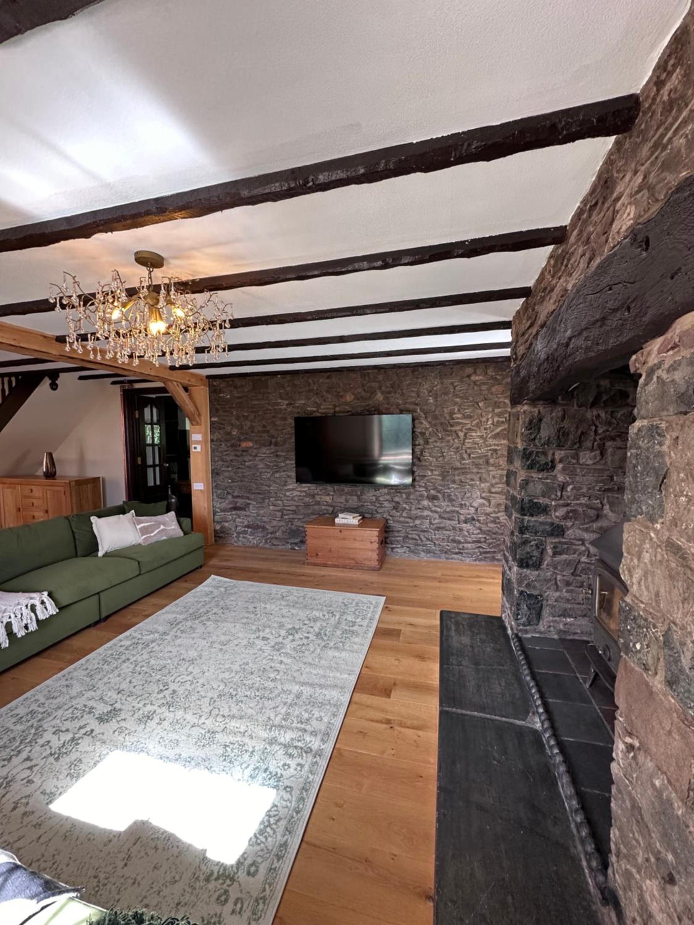 Luxe Farmhouse Getaway in Carmarthenshire