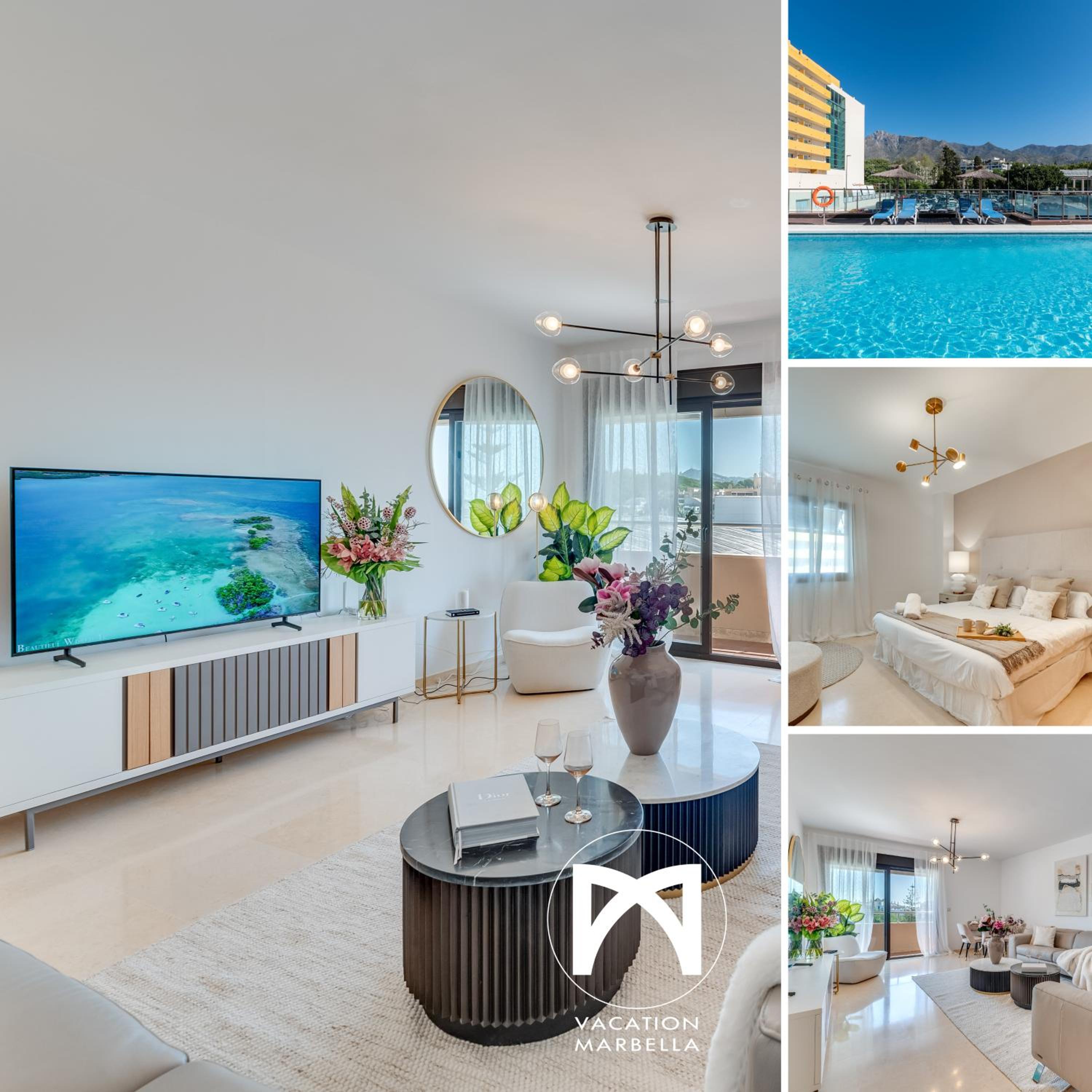 Marbella Vacations - VACATION MARBELLA I The Sunrise Golden Mile Flat, Next to Convention Center, Recently Refurbished, Prime Location, 300m to the BEACH - Property Image 29
