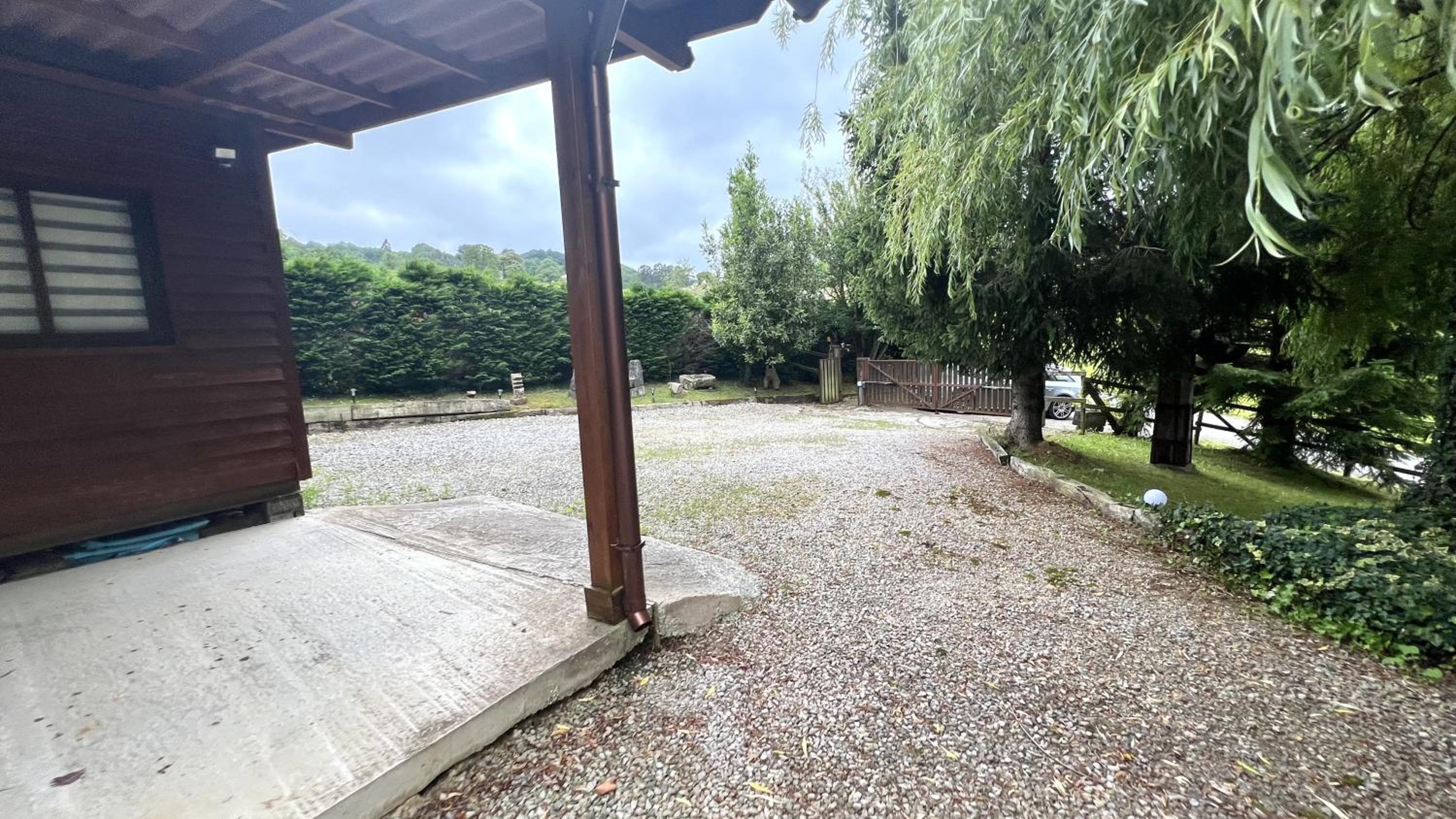 La cabaña de Vicente con piscina