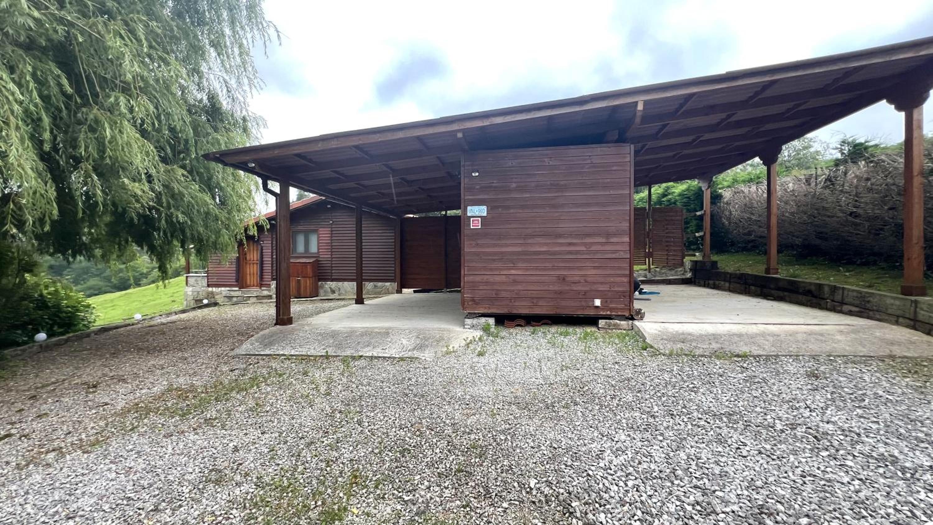 La cabaña de Vicente con piscina