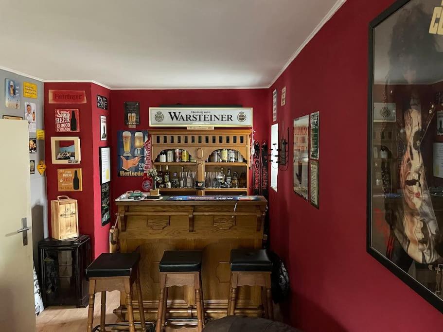Ferienhaus mit Bar und Sauna