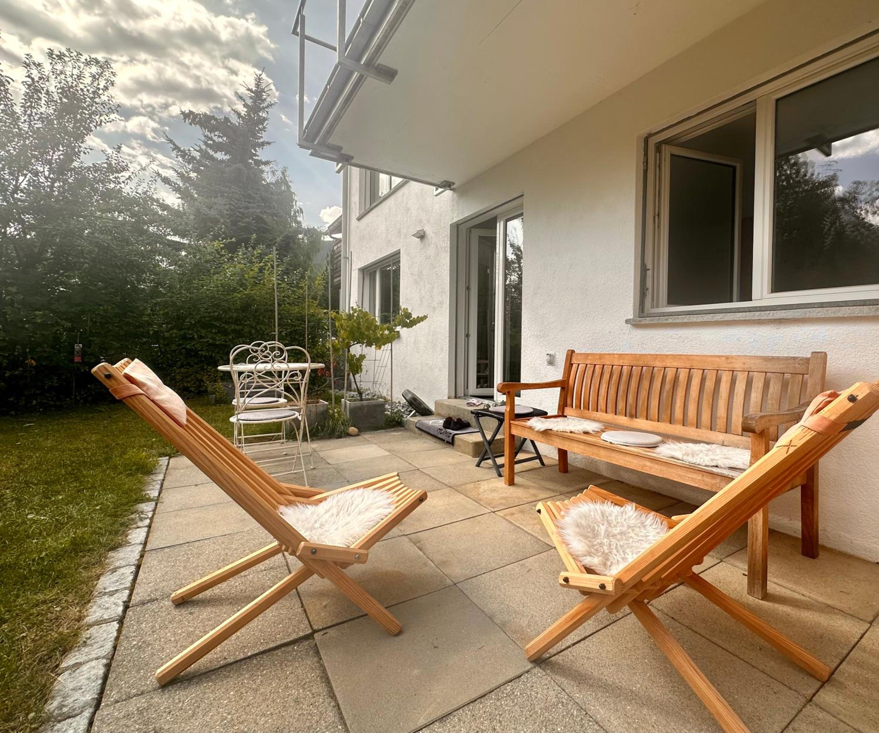Chasa Stefania, modernes Engadiner Haus mit Wellness und Sauna