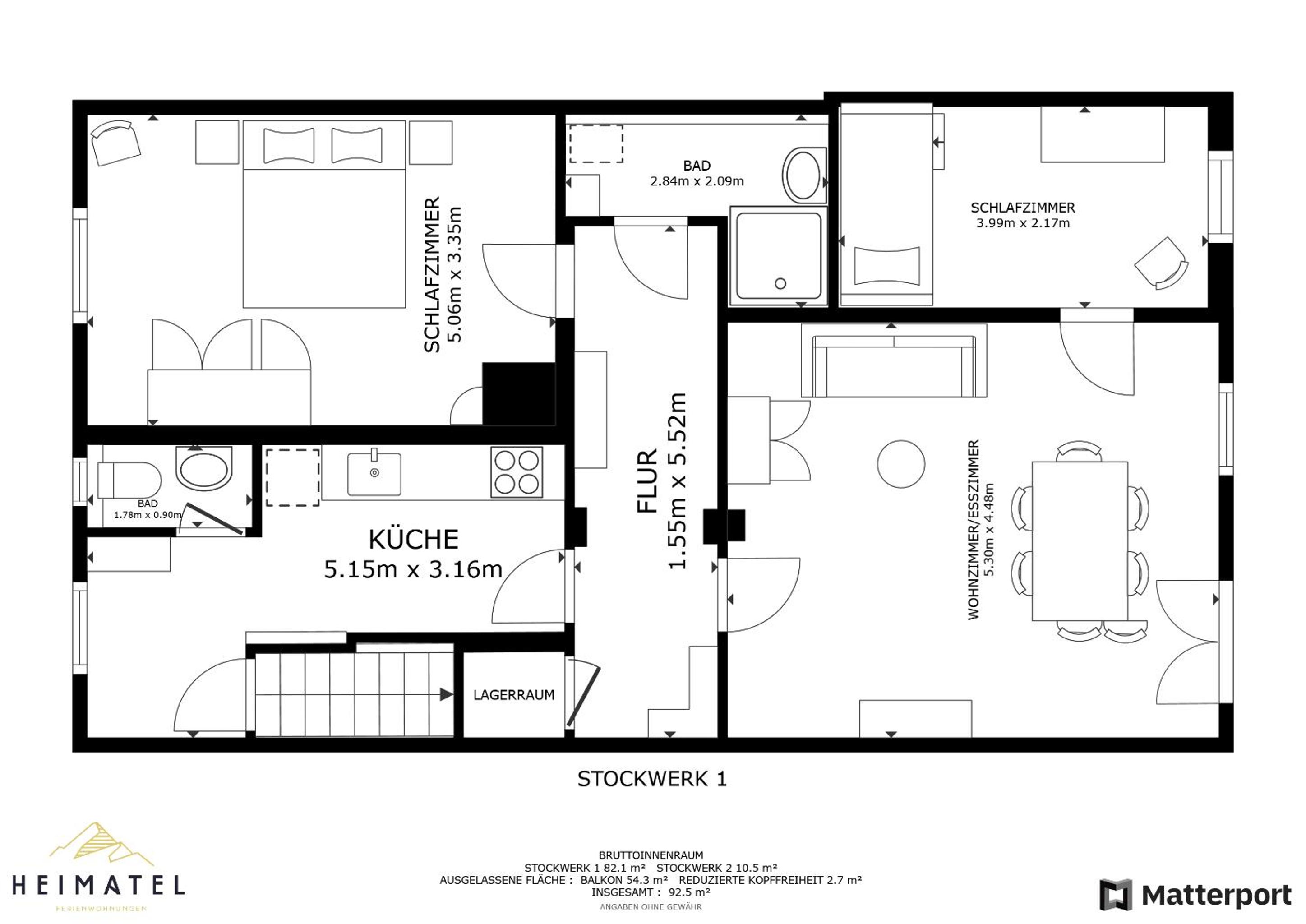 HEIMATEL - Altstadt-Maisonette mit Dachterrasse