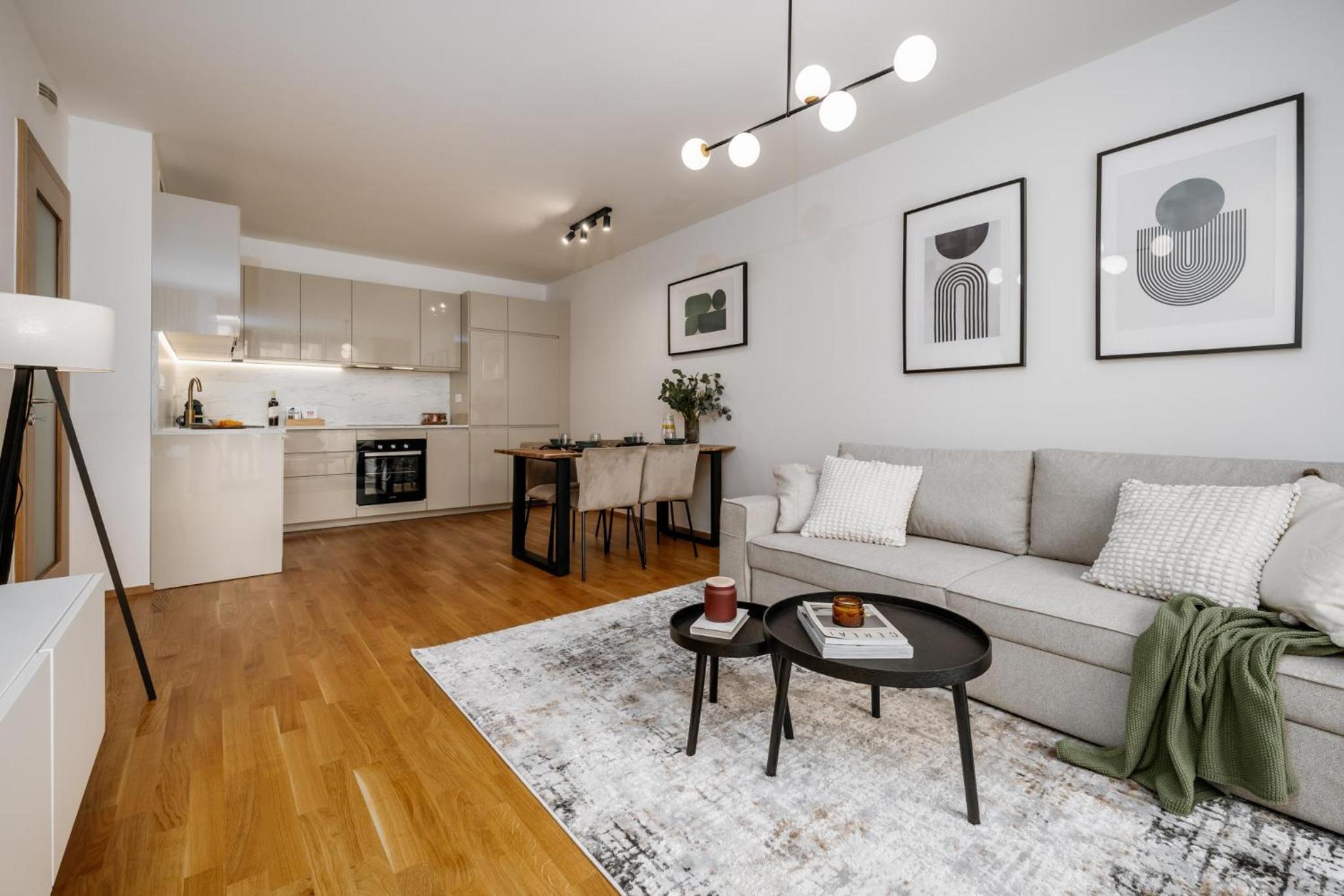 Prague Days - One-bedroom Apartment with Garage Parking and Balcony
