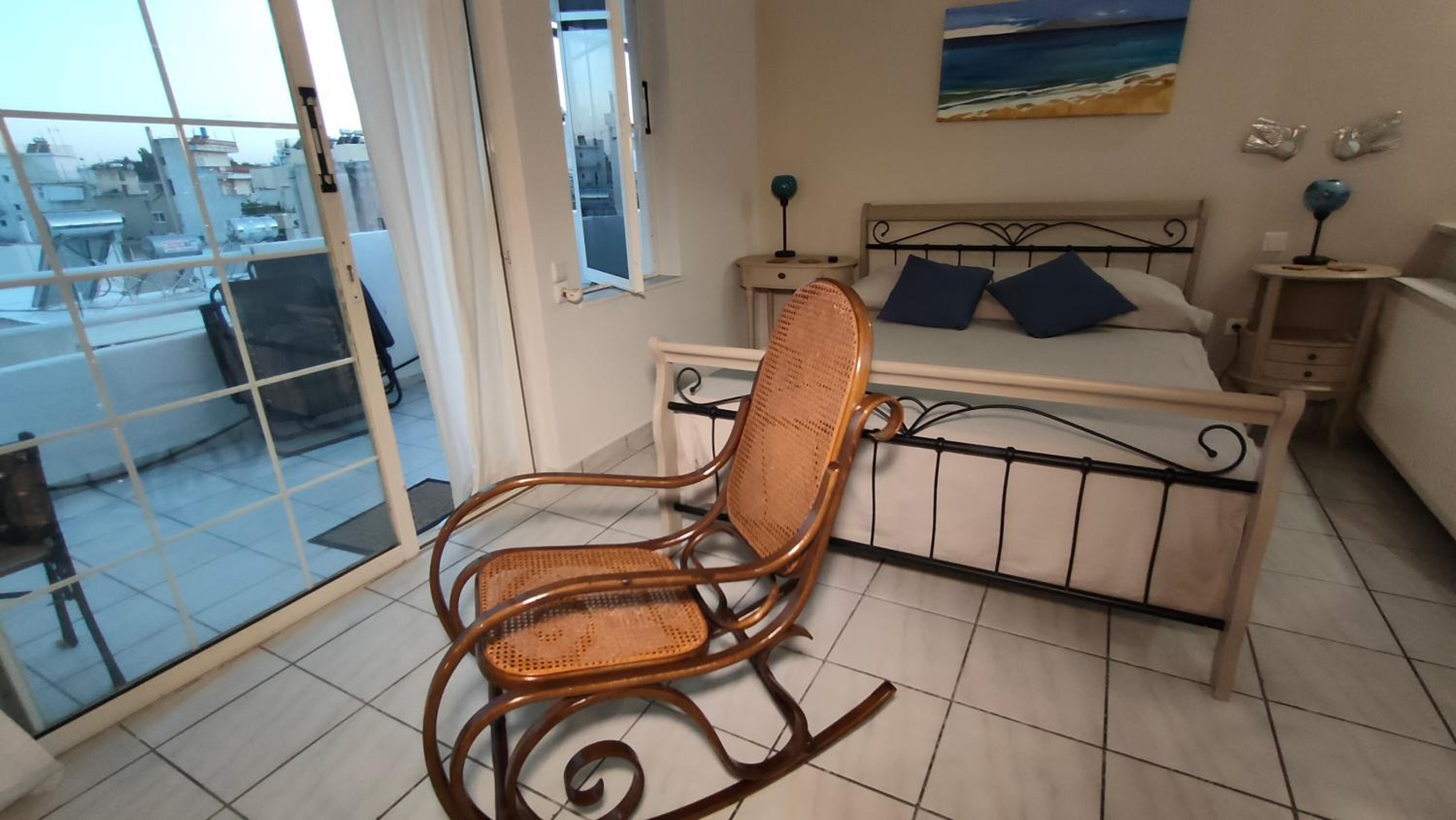 Mets Athens modern Maisonette, spacious view