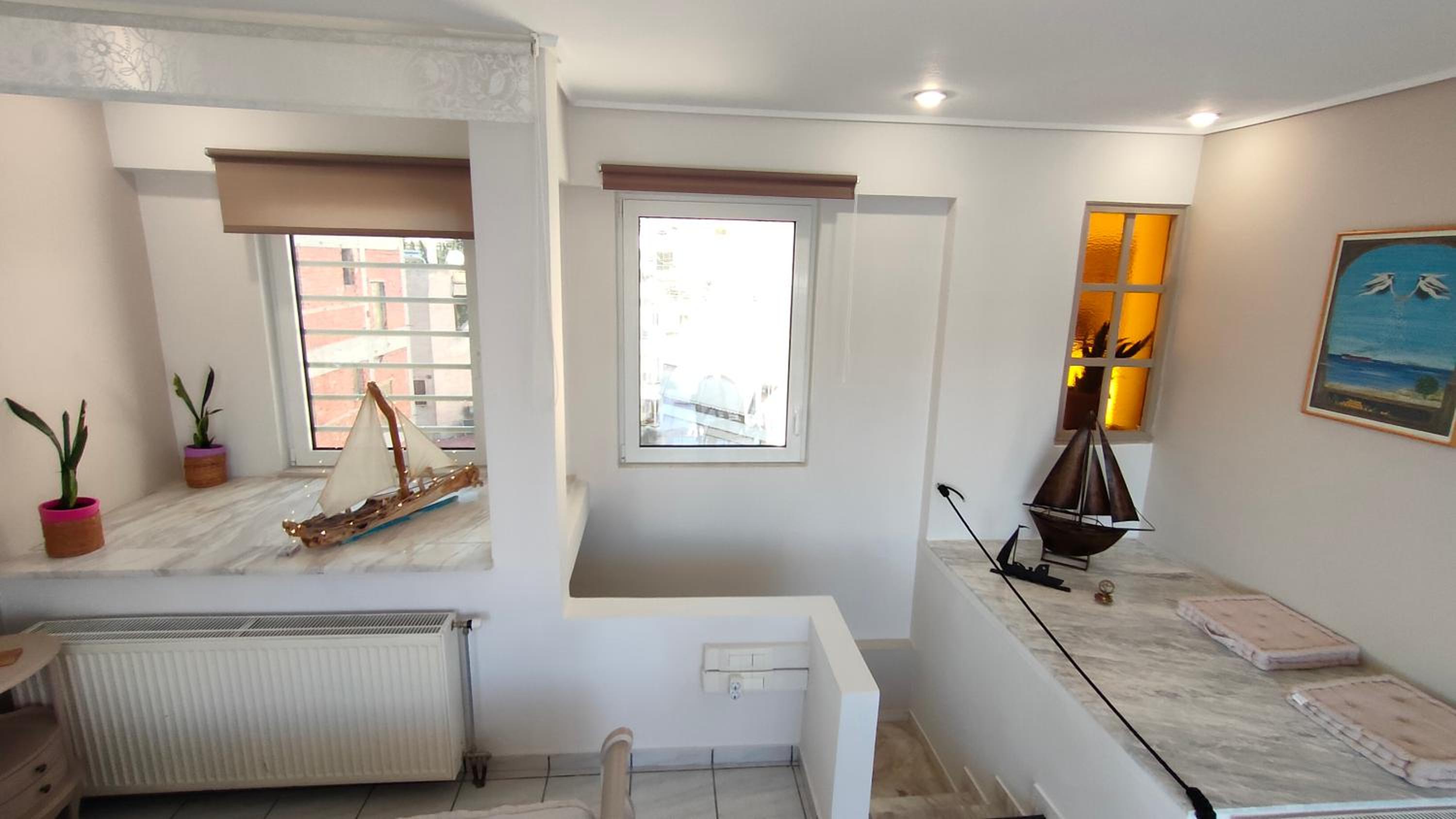 Mets Athens modern Maisonette, spacious view