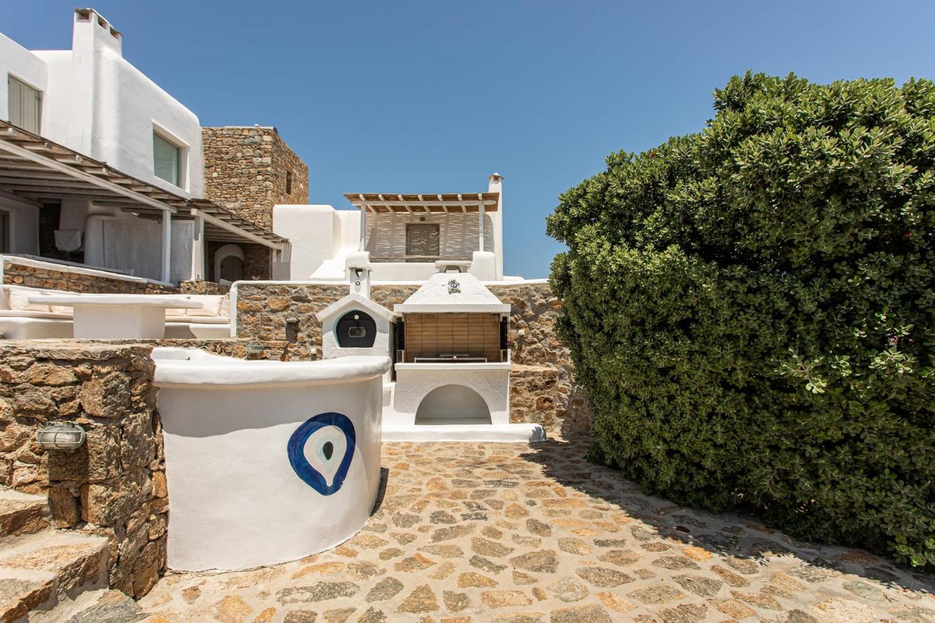 Magnificent Mykonos Apartment | Apartment Nexus | 2 Bedrooms | Private Terrace with Jacuzzi | Outdoor Dining Area & BBQ | Kalafatis view 5