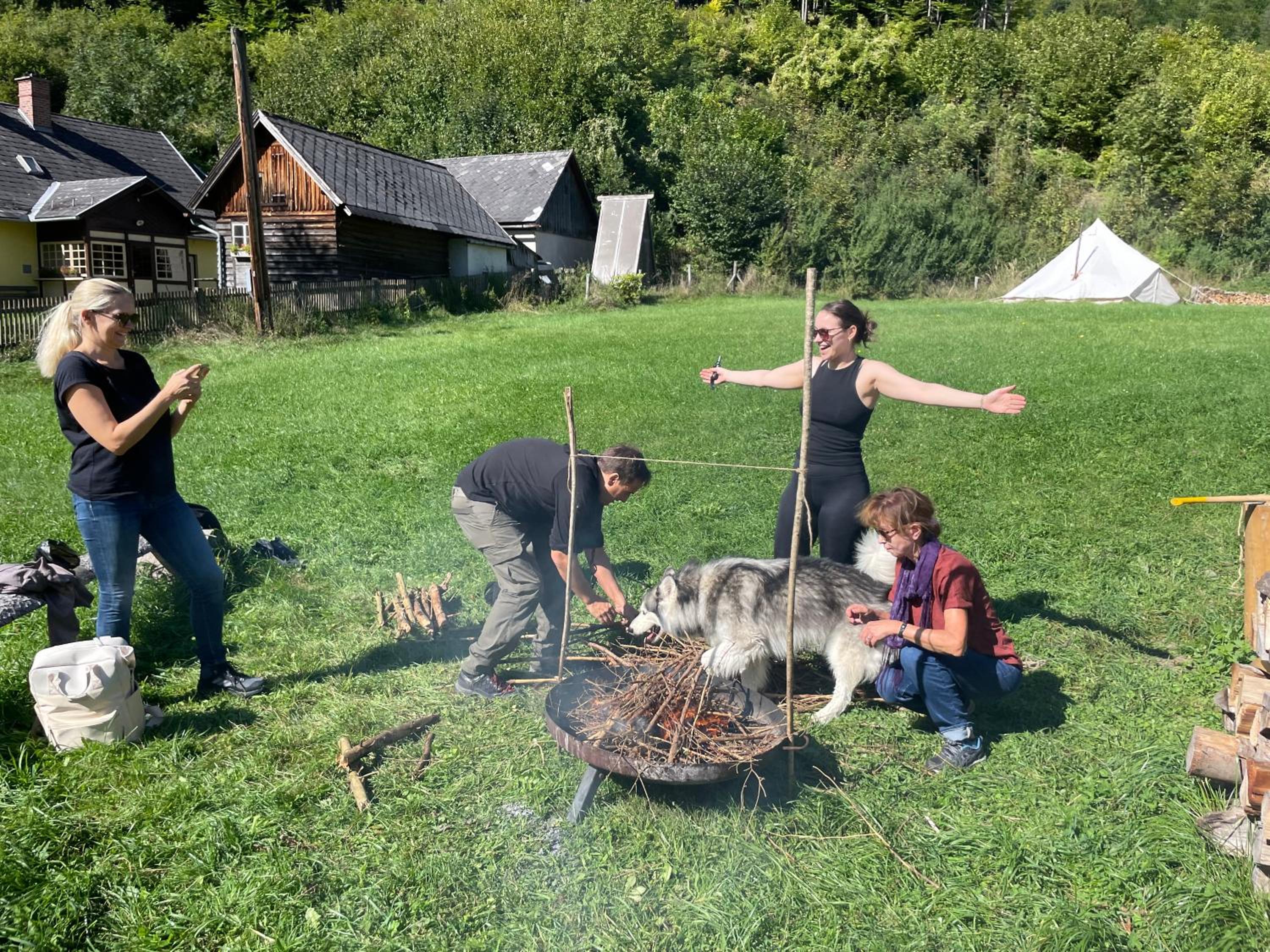 Wild Glamping in the Vienna Alps