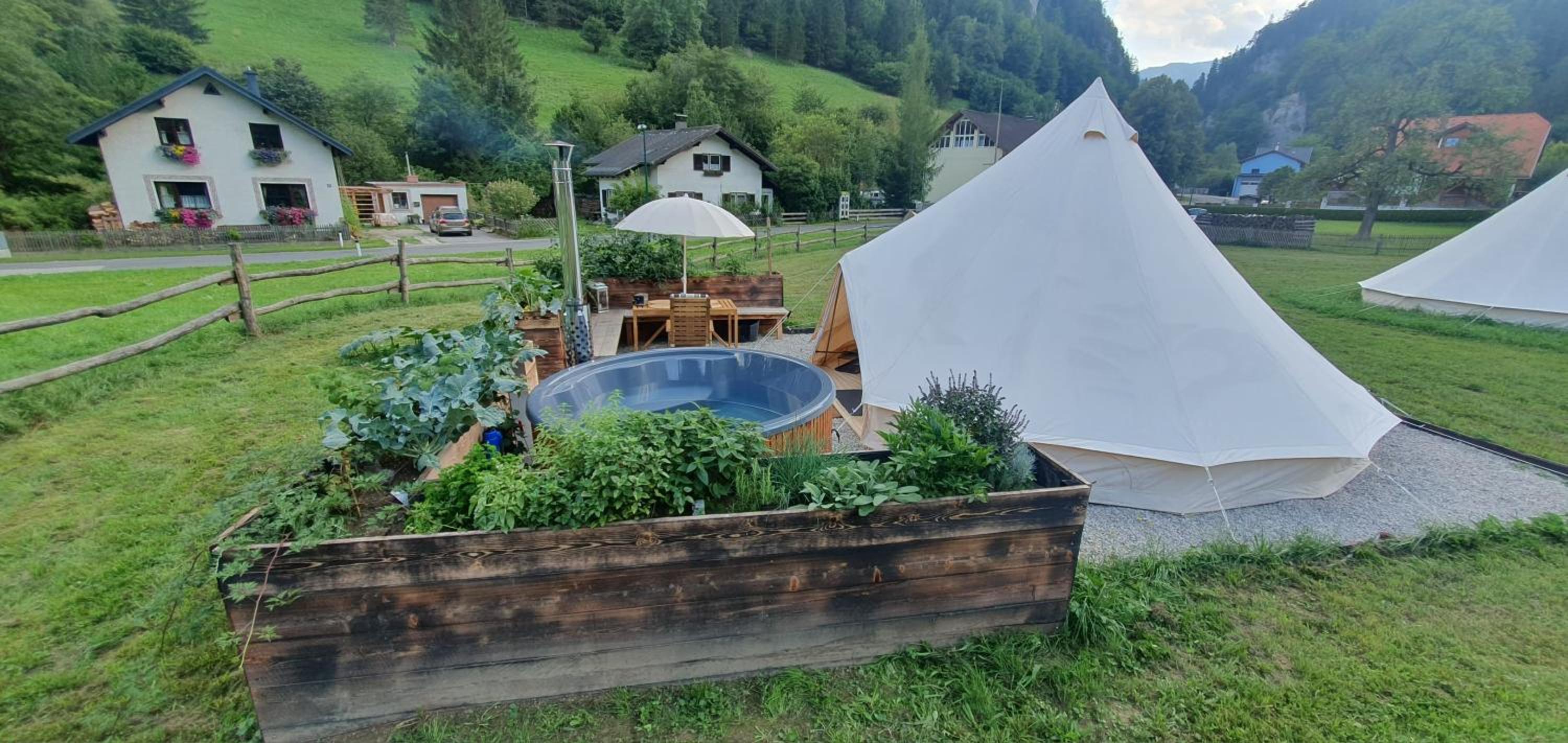 Wild Glamping in the Vienna Alps