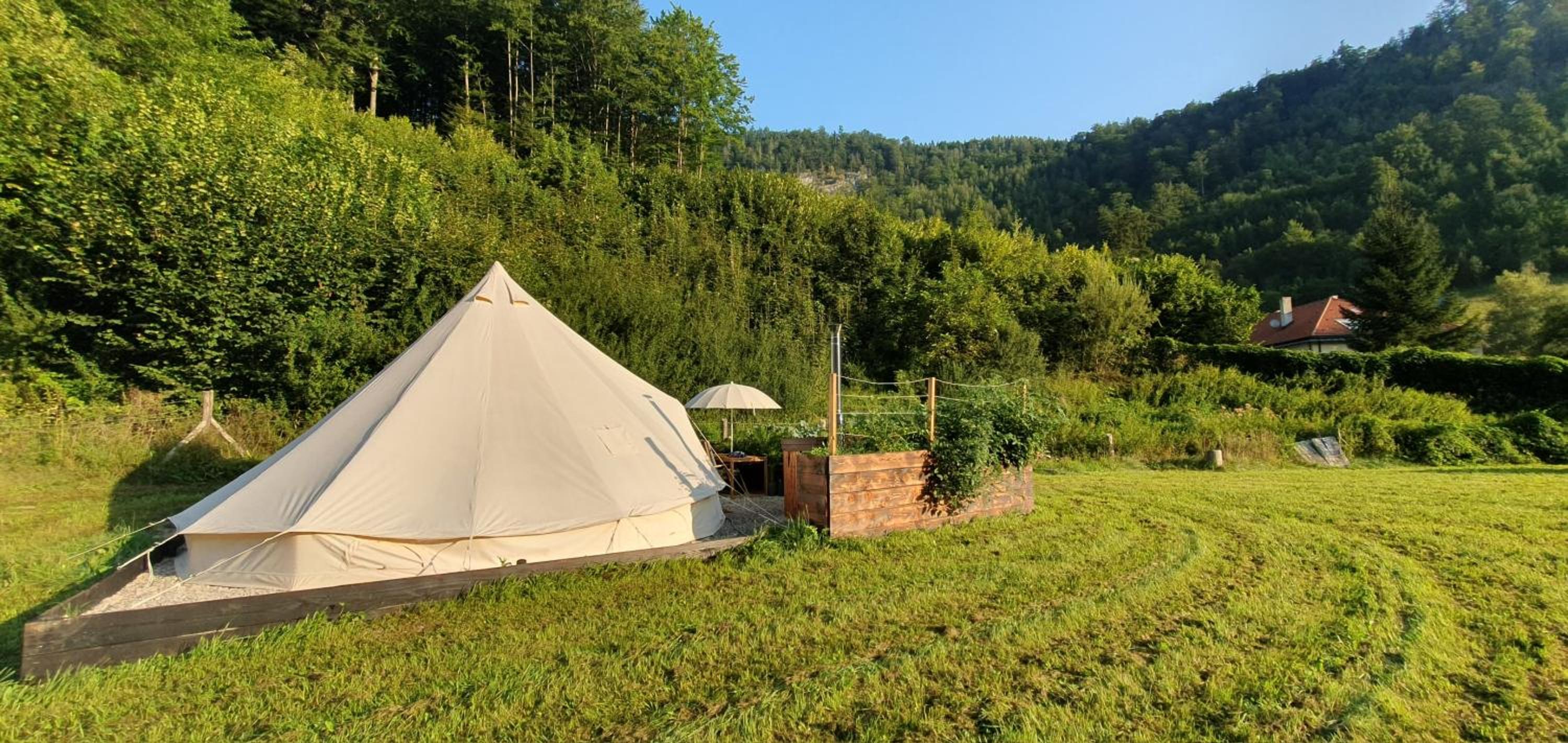 Wild Glamping in the Vienna Alps