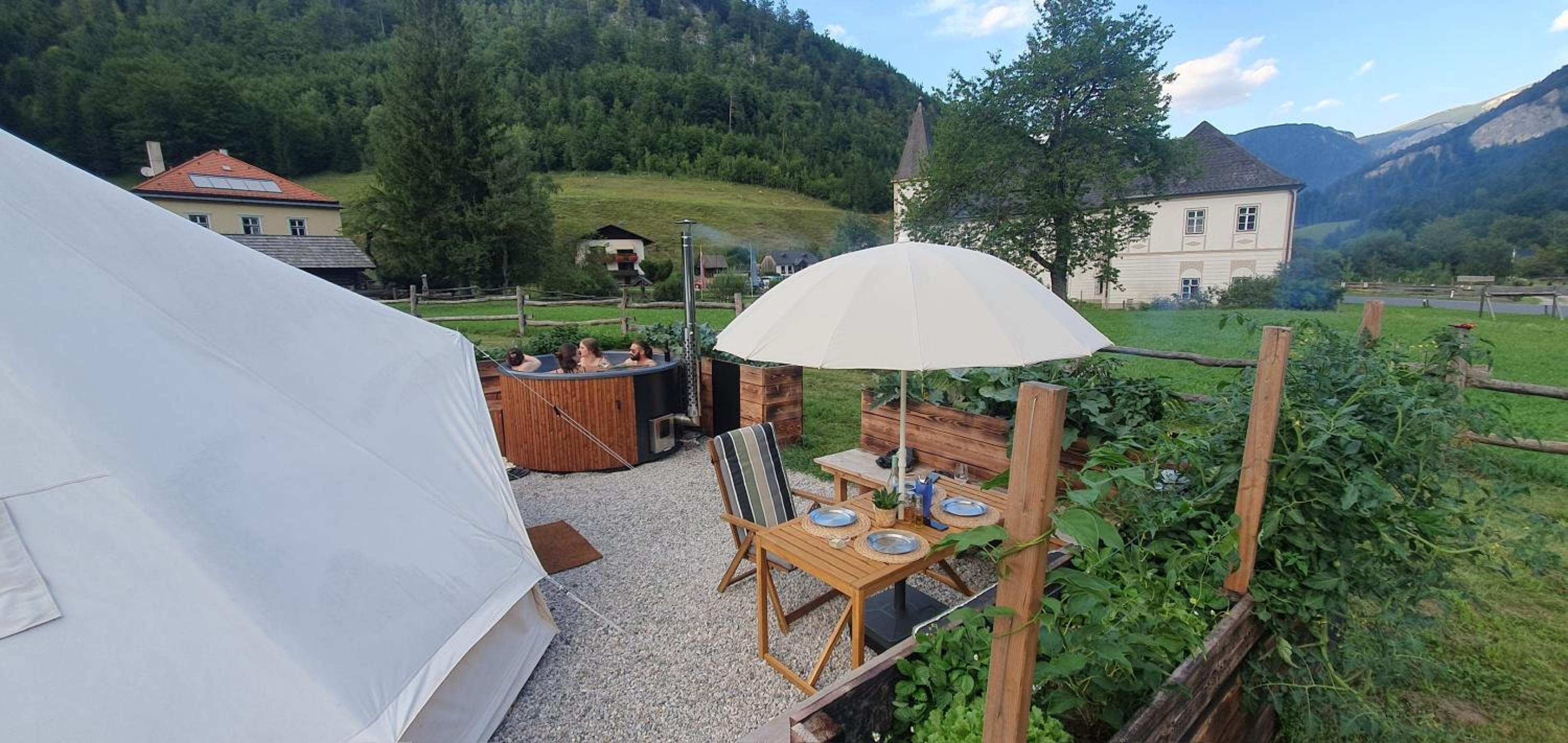 Wild Glamping in the Vienna Alps