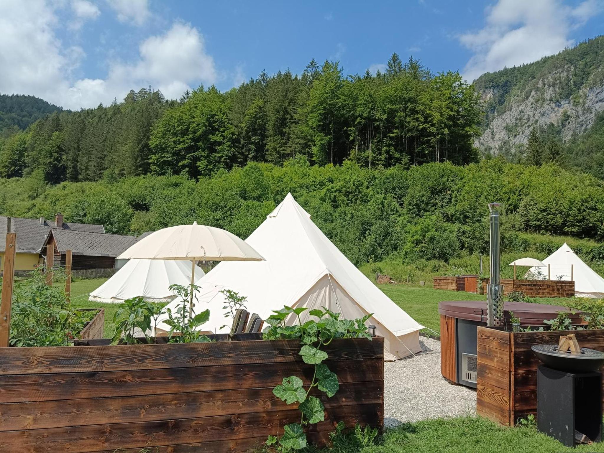 Wild Glamping in the Vienna Alps
