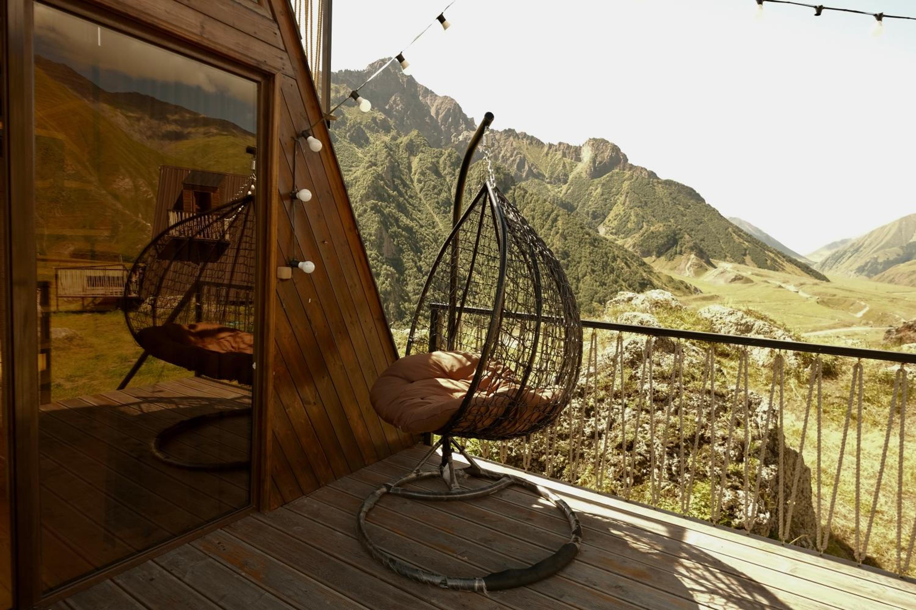 Outside Kazbegi