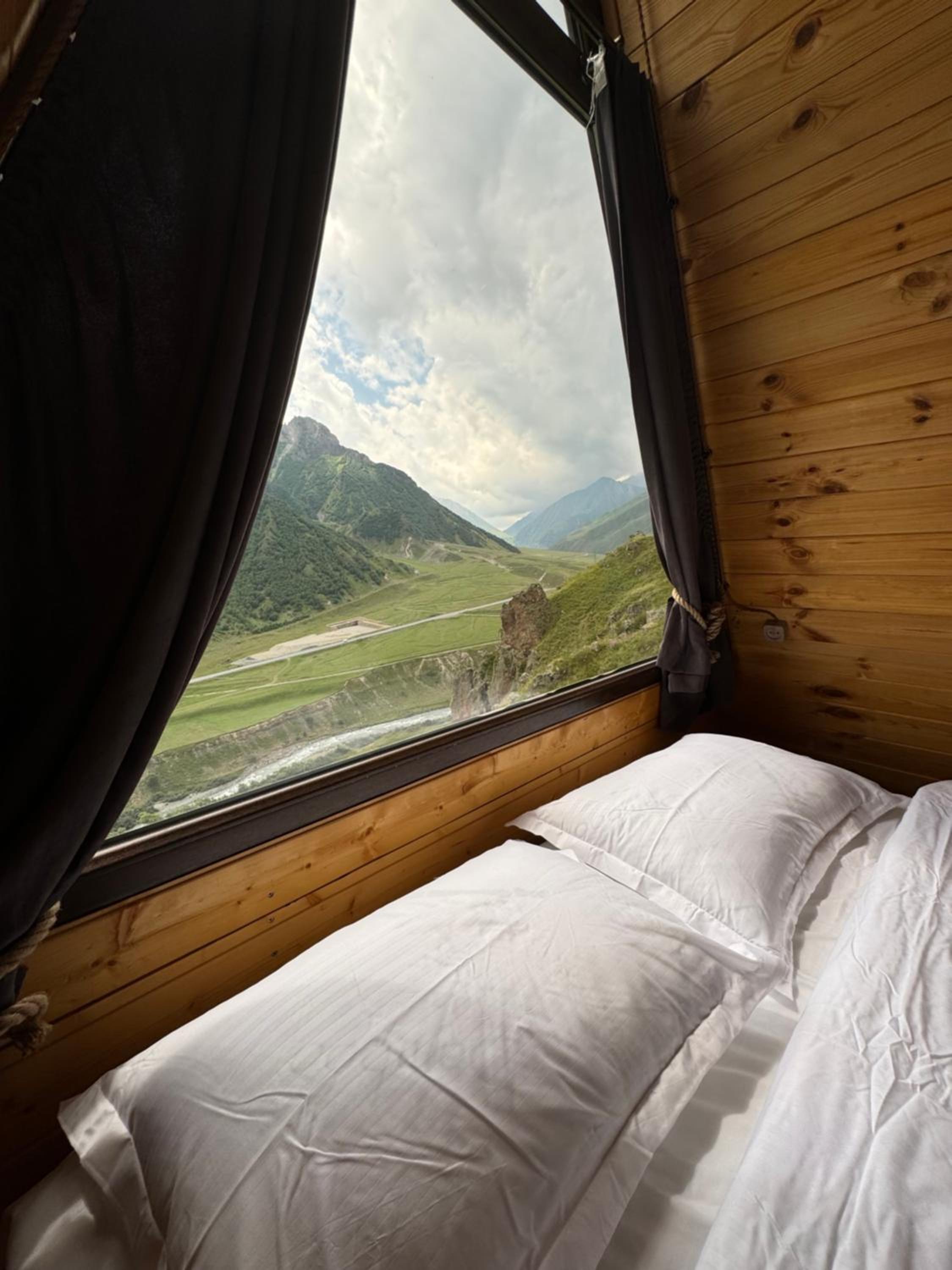 Outside Kazbegi