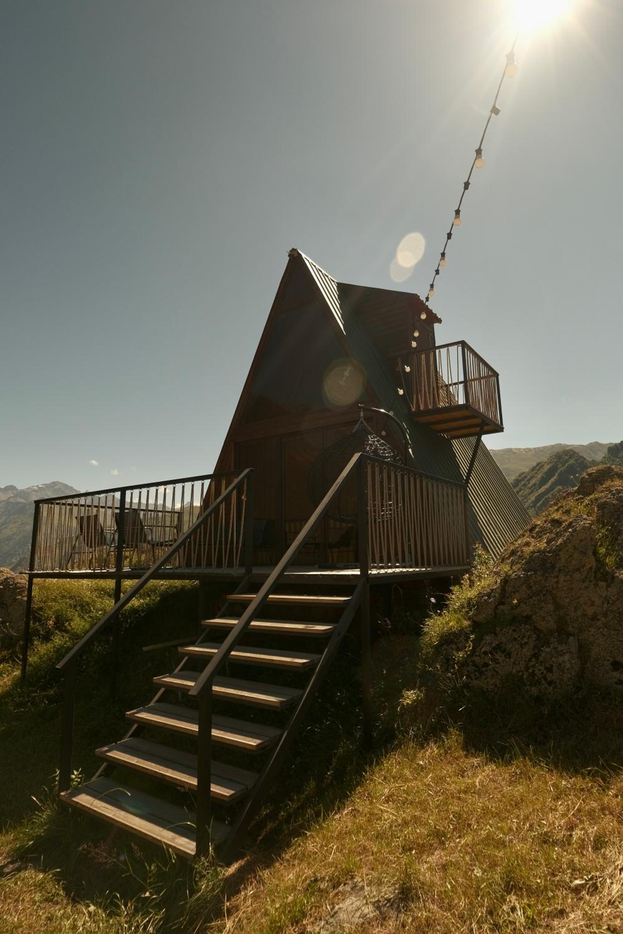 Outside Kazbegi