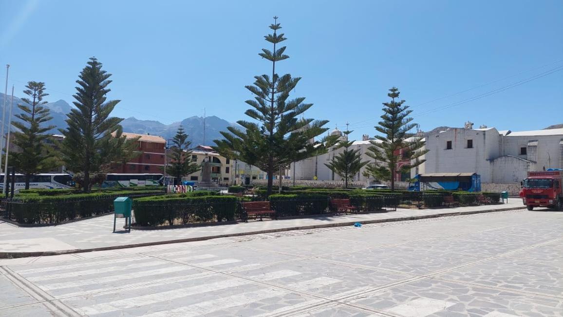 Cabanaconde Backpackers - Plaza de Armas view 2
