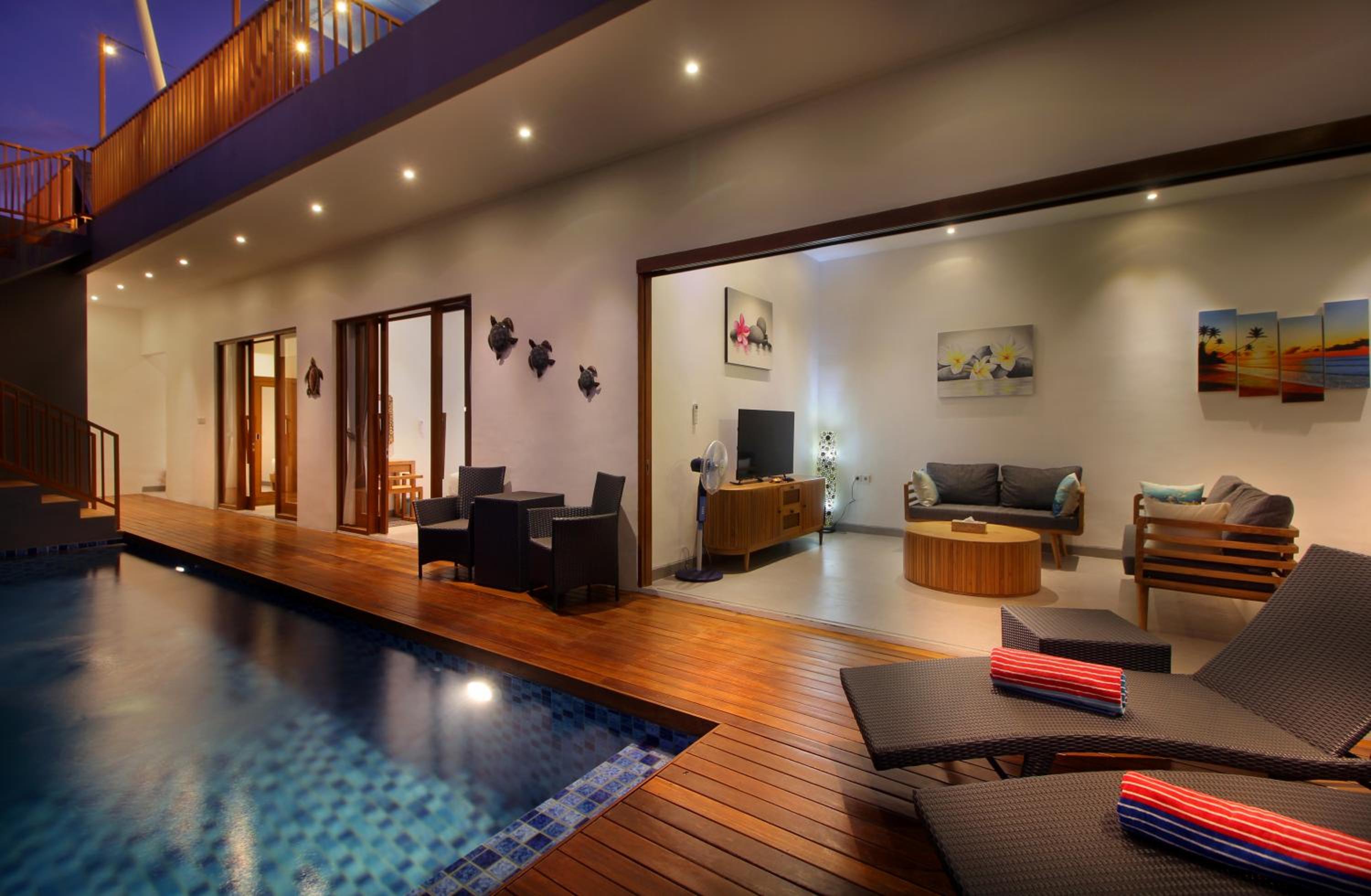 Villa Casa Turtle Sanur 3 Bedrooms Pool Villa