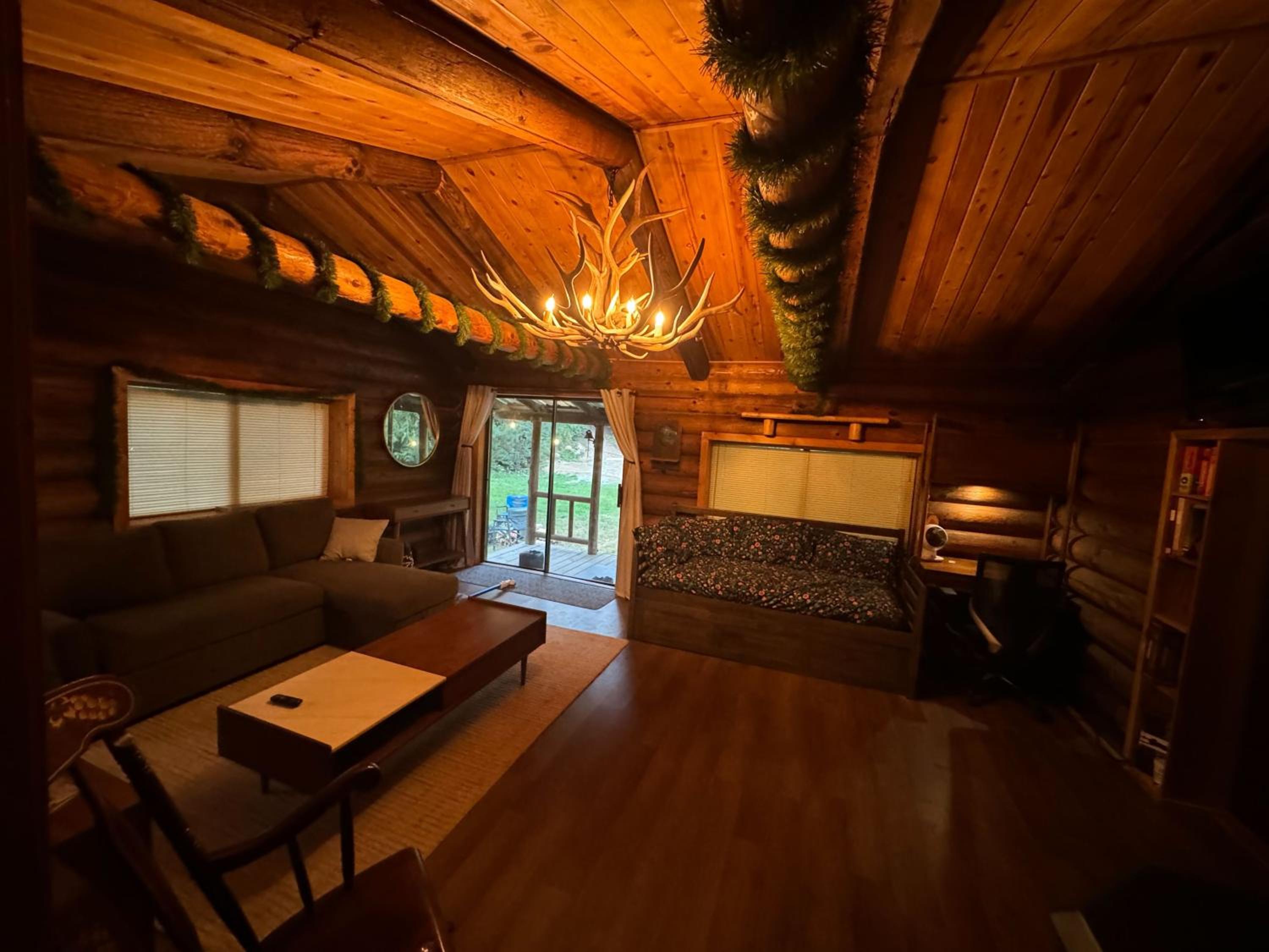 Spacious, Custom-Built Log Cabin