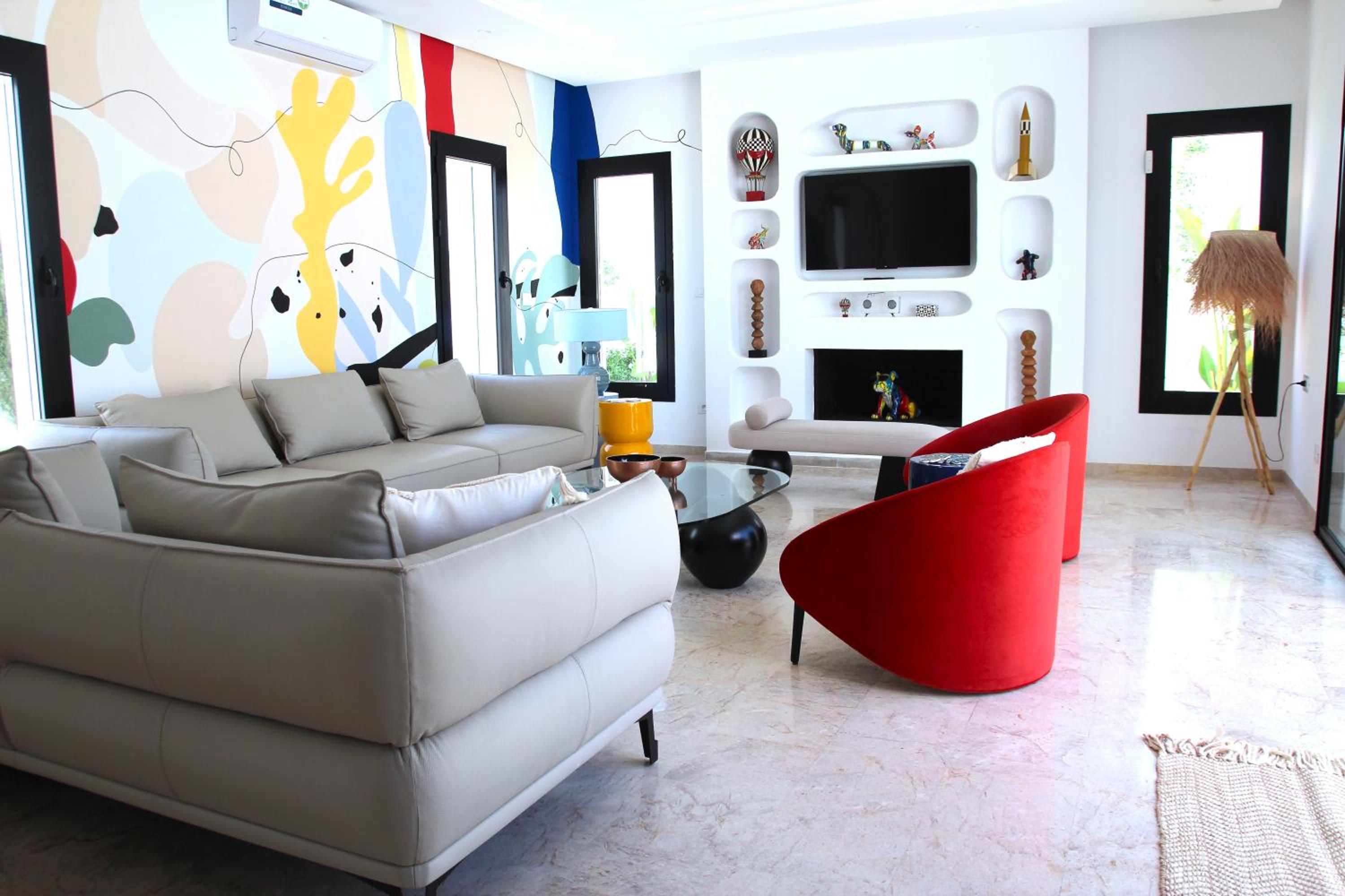 Dar Lily-Luxury & Design 4BDR Villa with Pool in Hammamet-5mn to Beach, The sindbad hotel view 4