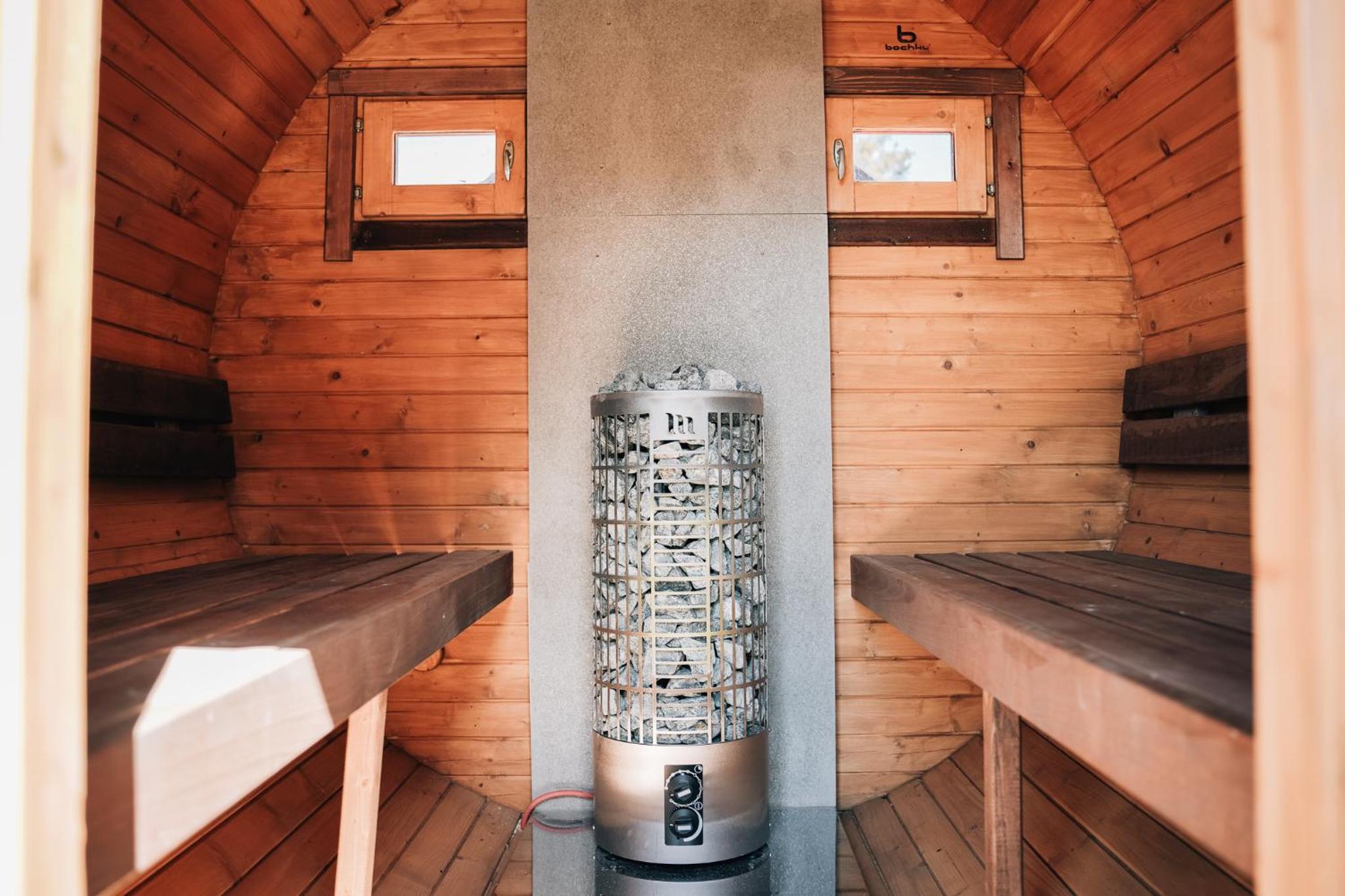 Ferienhaus Küstennebel - Ostseewelle mit Sauna