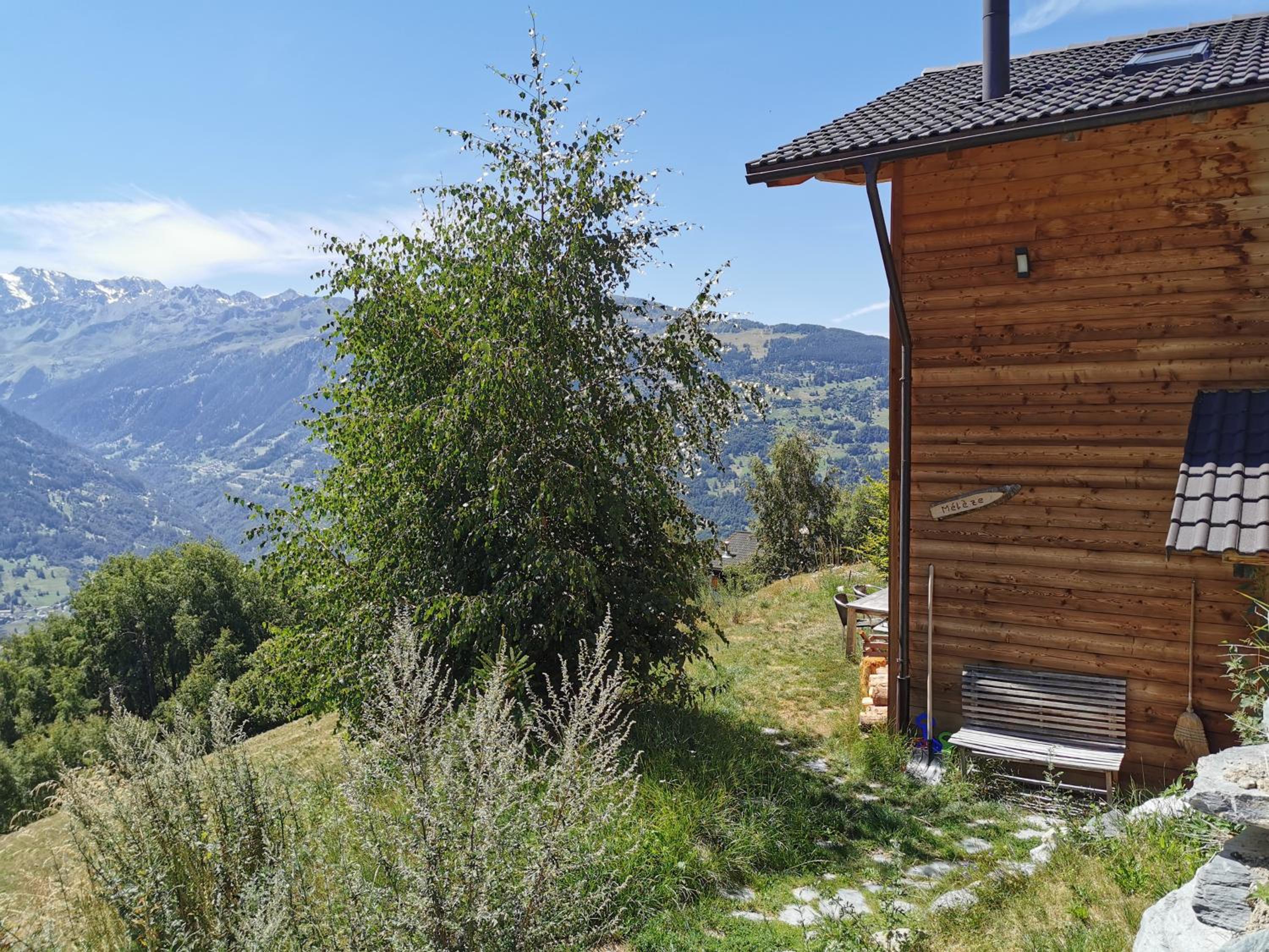 Chalet Mélèze in sonniger Lage mit schönem Ausblick , für 6 Personen