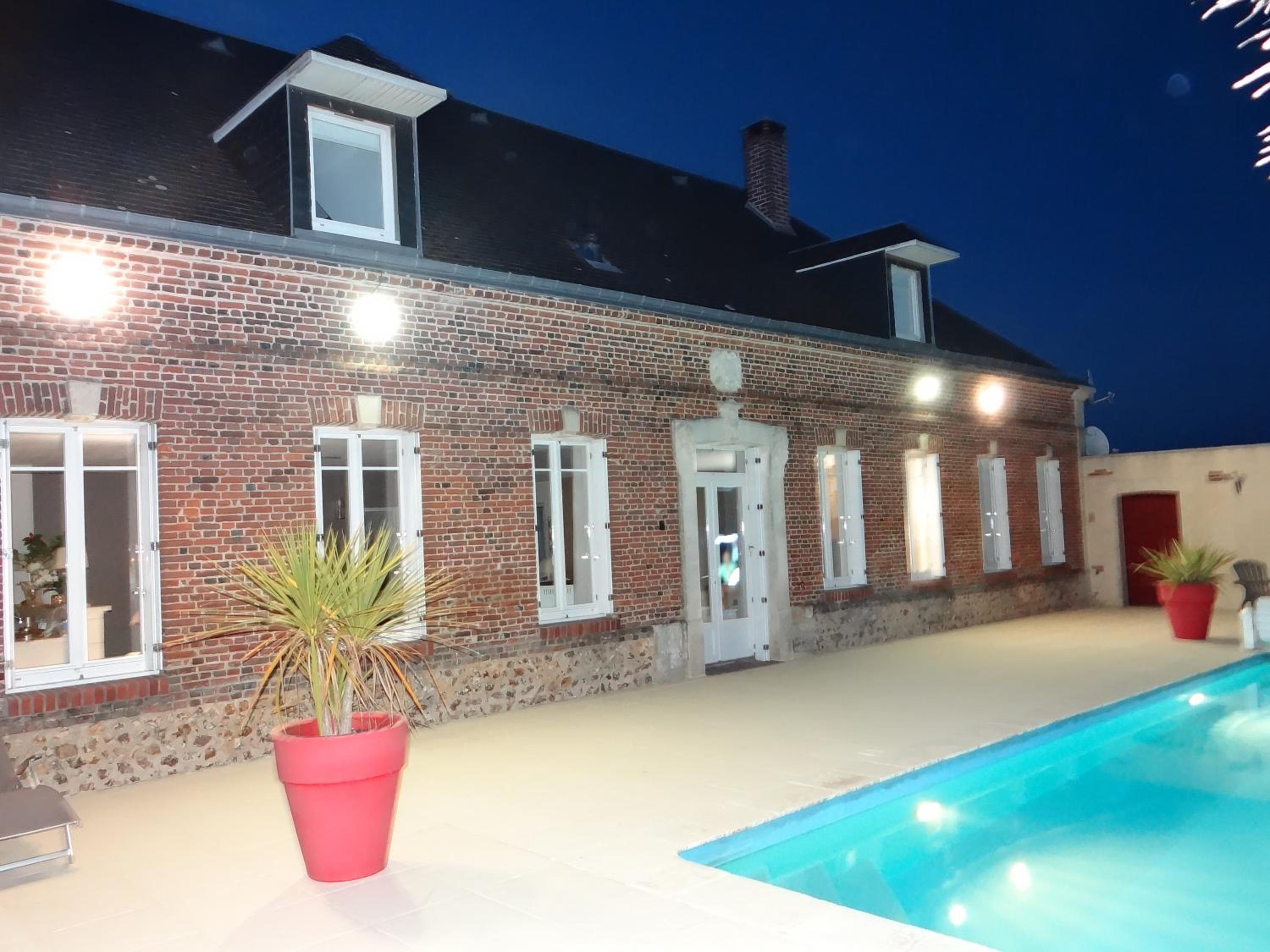 chambres d'hôtes à FECAMP chez Muriel à Ganzeville le domaine de la roquette avec piscine, photo 33