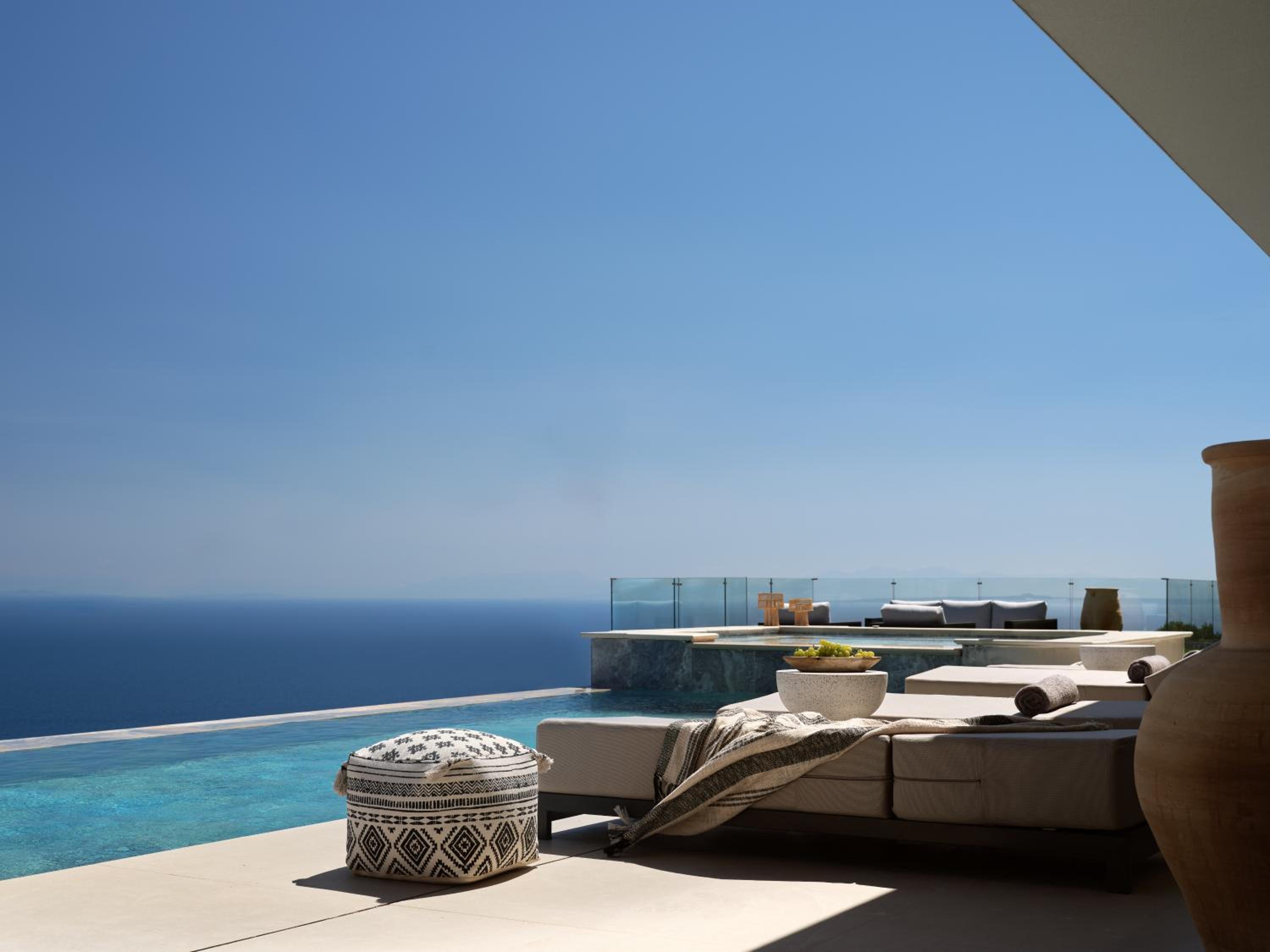 Elpida Luxury Villa, with Infinity Pool & Spa Whirlpool, By ThinkVilla view 5