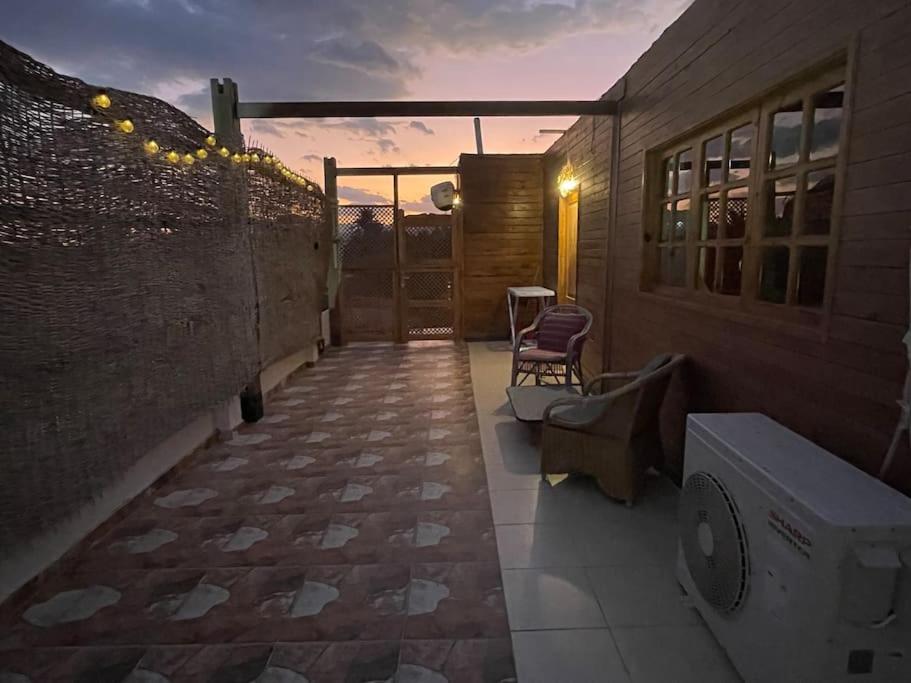 Beach front studio with huge roof top terrace