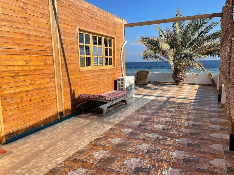 Beach front studio with huge roof top terrace