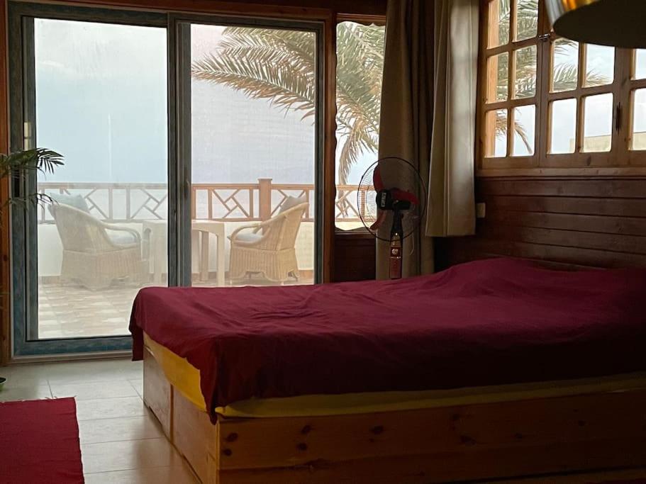 Beach front studio with huge roof top terrace