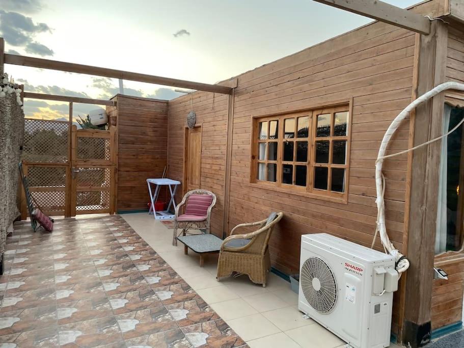 Beach front studio with huge roof top terrace