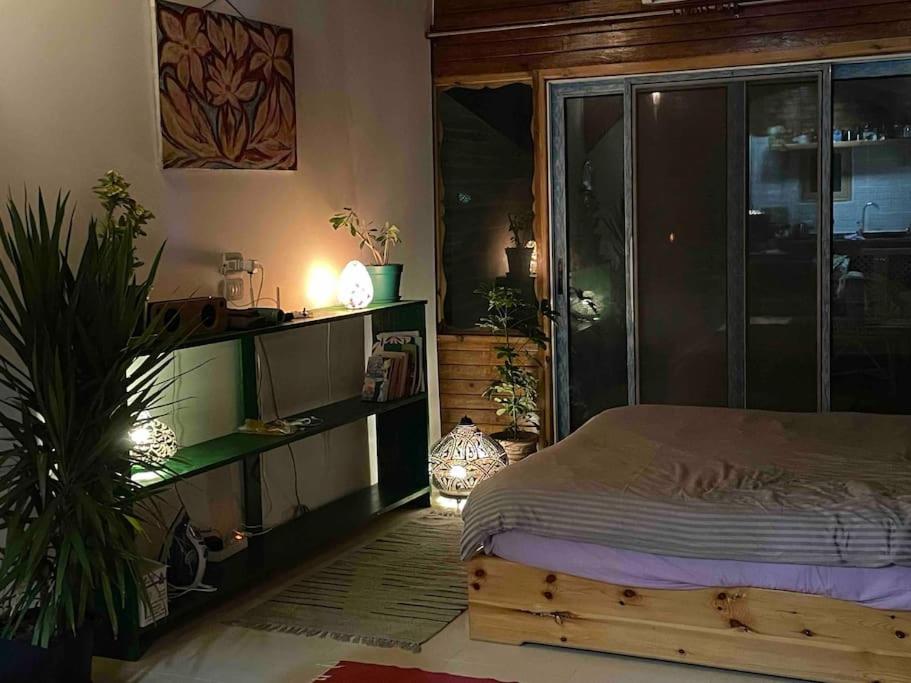 Beach front studio with huge roof top terrace