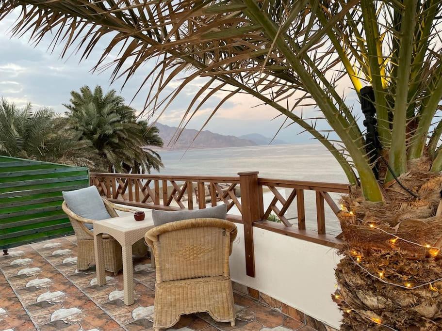 Beach front studio with huge roof top terrace