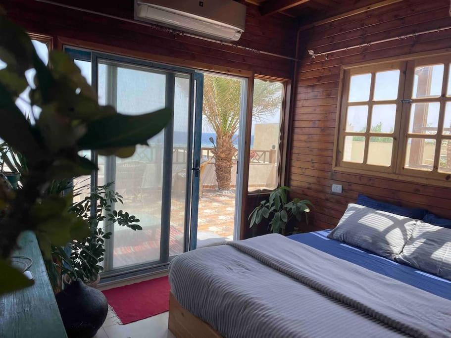 Beach front studio with huge roof top terrace
