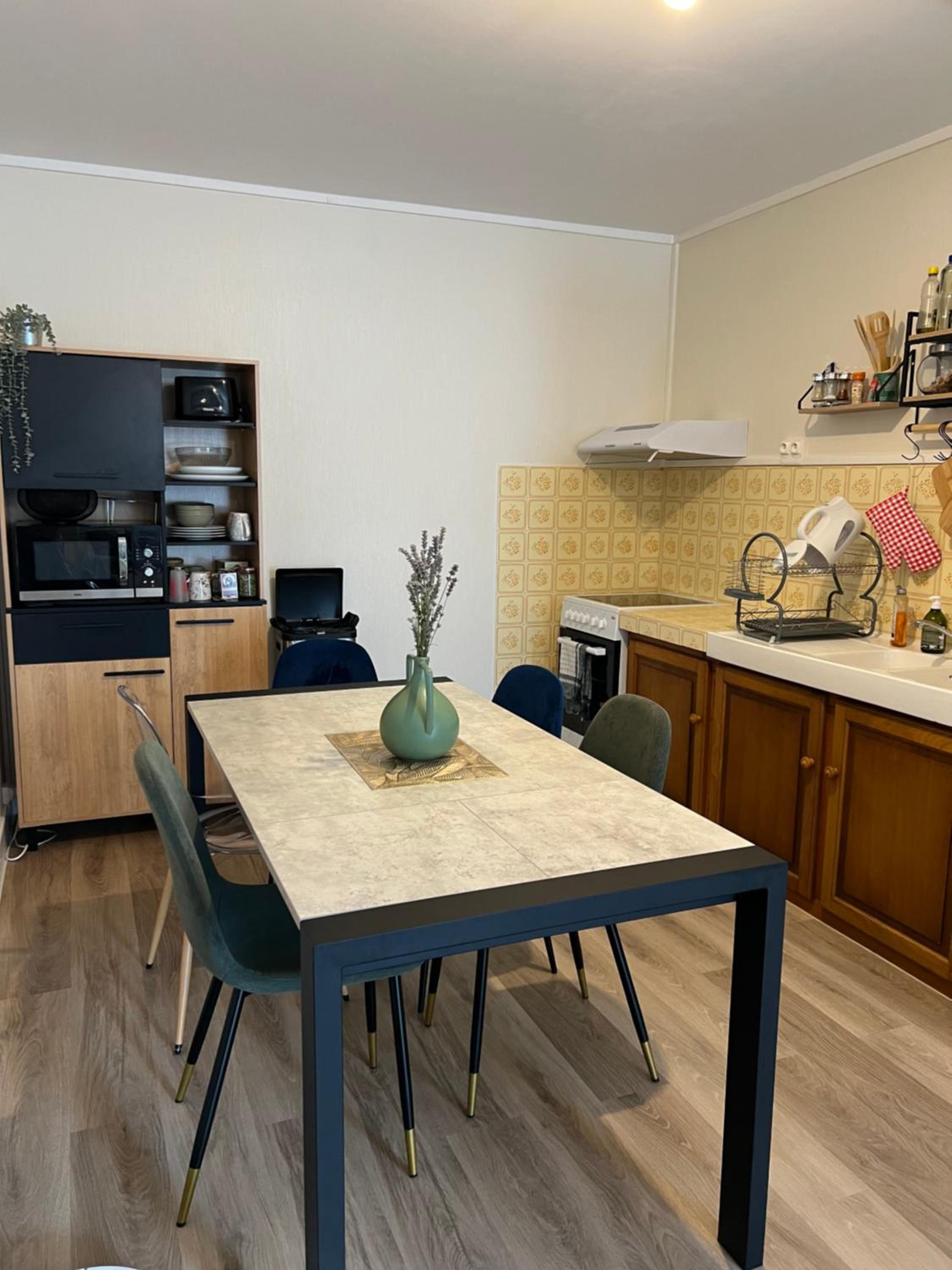 Duplex spacieux-2chambres-ideal vehicule electrique