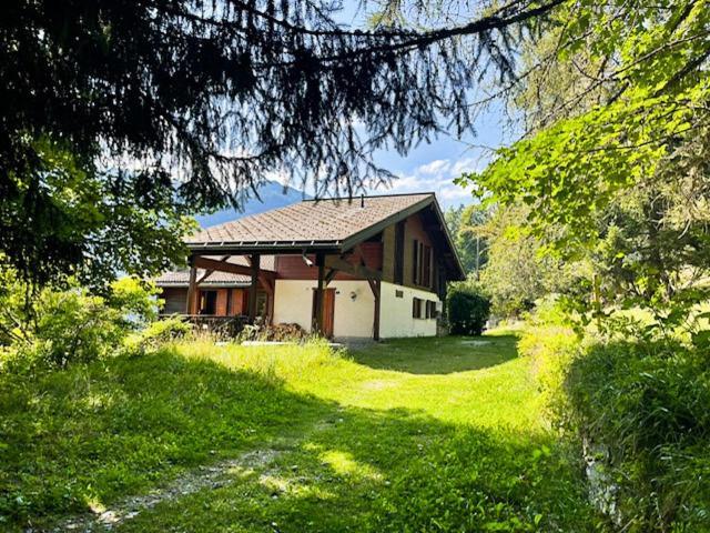 Warm chalet with a nice exterior in Les Marécottes
