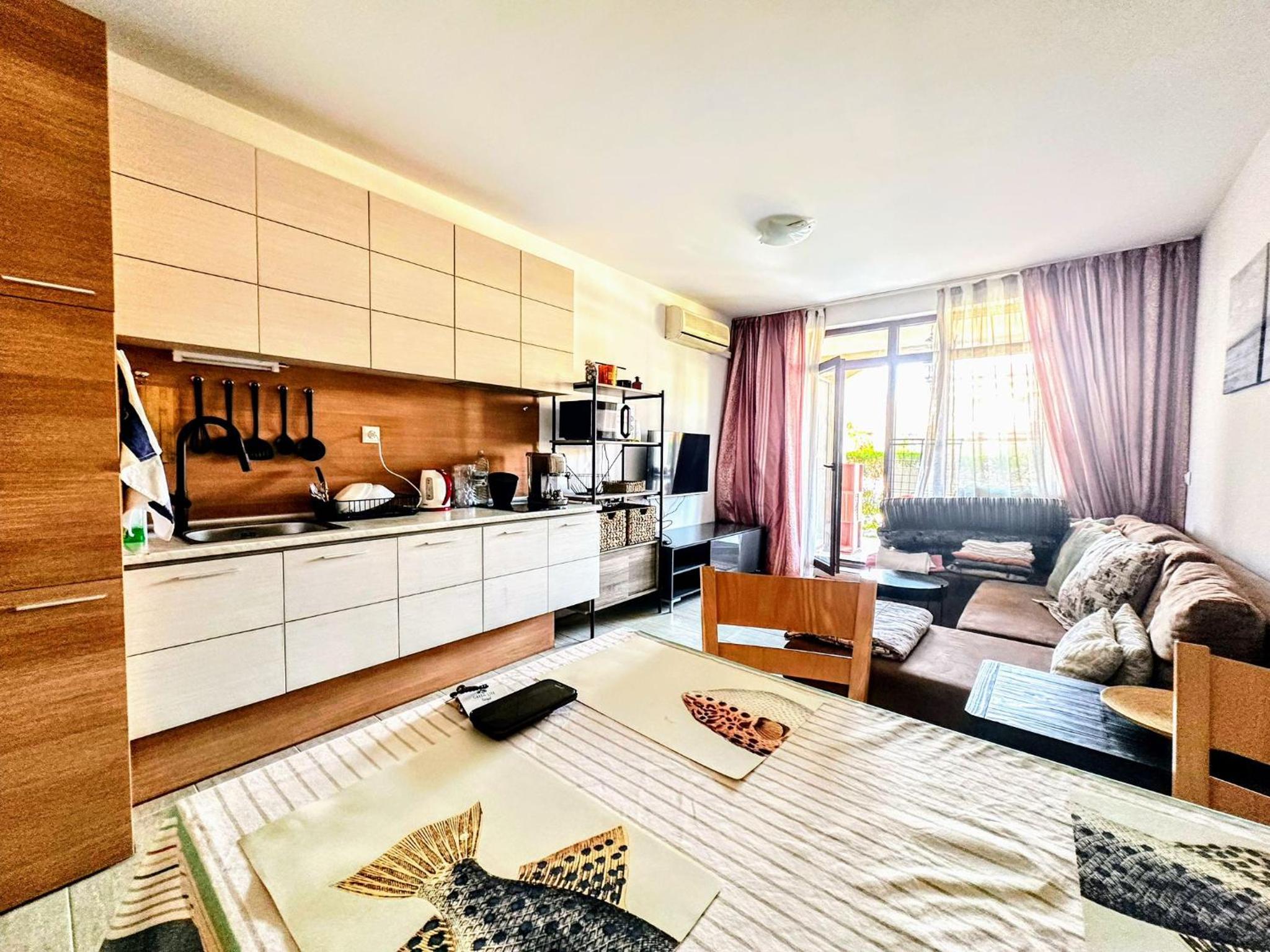 Lovely 1BD Apartment in a Luxury Resort in Sozopol by Flat Mаnаger view 3